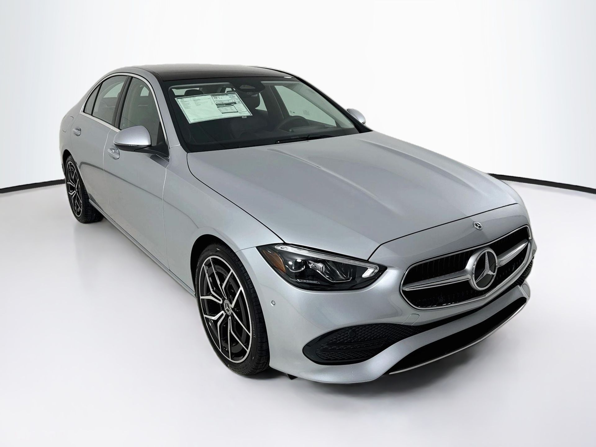Cirrus Silver Metallic 2026 Mercedes-Benz C-Class Sedan Rear-Wheel Drive 9-Speed Automatic