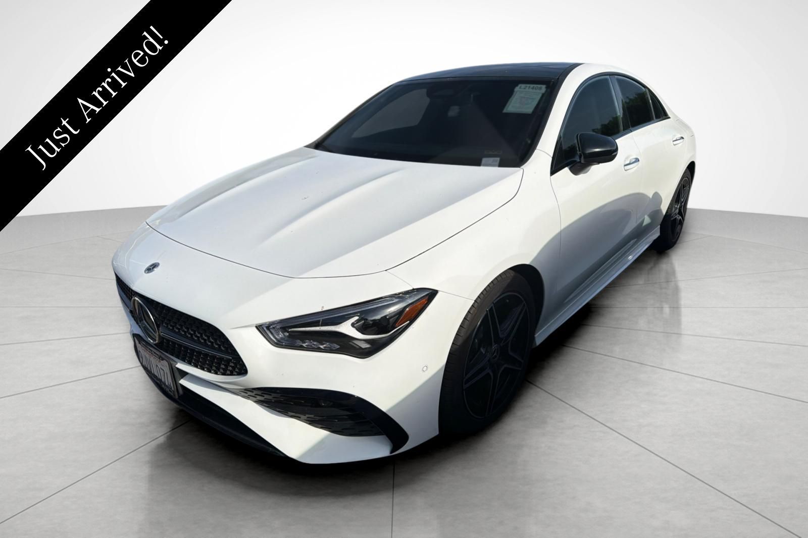 Polar White 2024 Mercedes-Benz CLA Coupe Front-Wheel Drive 8-Speed Dual Clutch