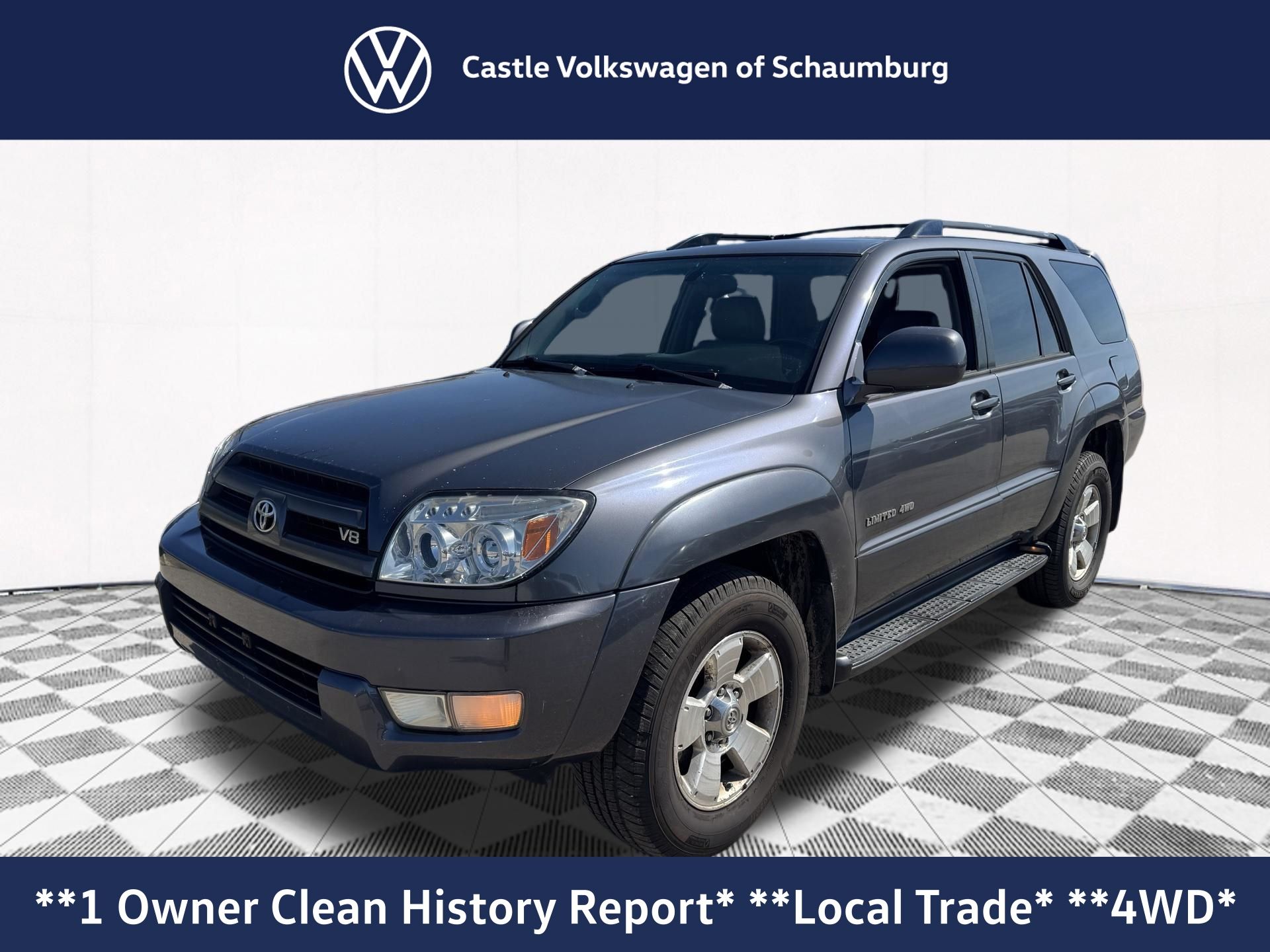 Galactic Gray Mica 2005 Toyota 4Runner SUV / Crossover Four-Wheel Drive 5-Speed Automatic Overdrive