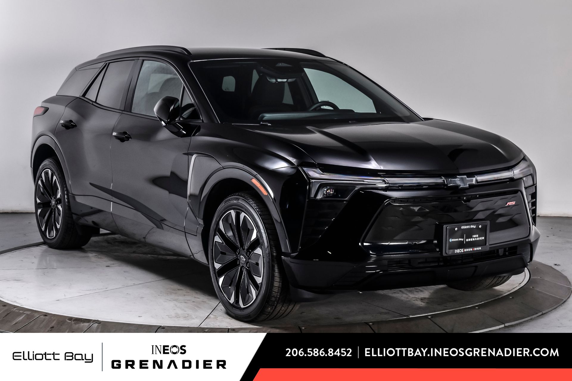 Black 2024 Chevrolet Blazer EV SUV / Crossover All-Wheel Drive 1-Speed Automatic