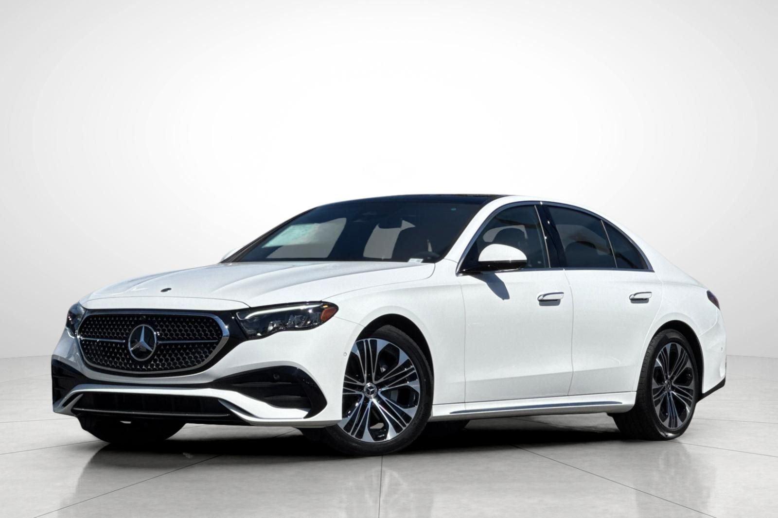 Polar White 2026 Mercedes-Benz E-Class Sedan Rear-Wheel Drive 9-Speed Automatic