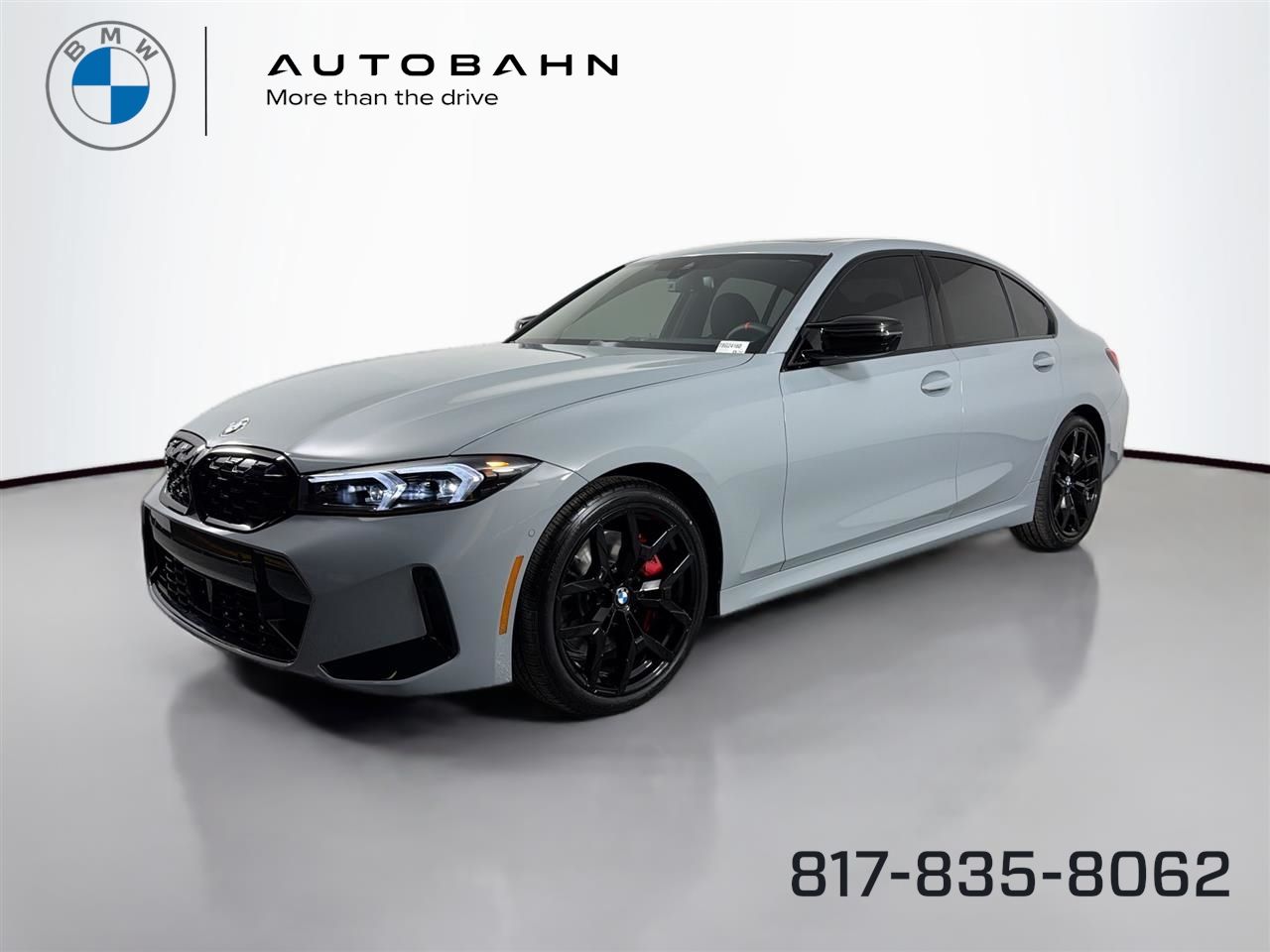 Brooklyn Gray Metallic 2026 BMW 3 Series M340i xDrive Sedan All-Wheel Drive 8-Speed Automatic