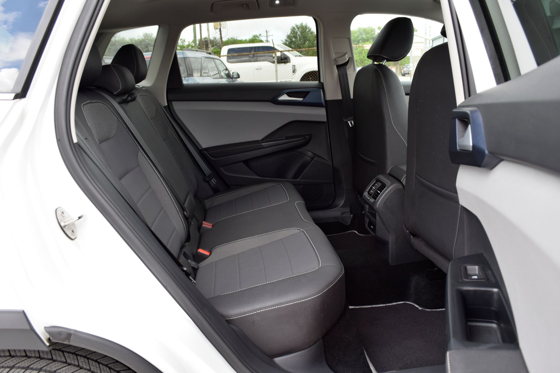 2024 Volkswagen Taos 1.5T SE White at Texan Dodge Chrysler Jeep Ram