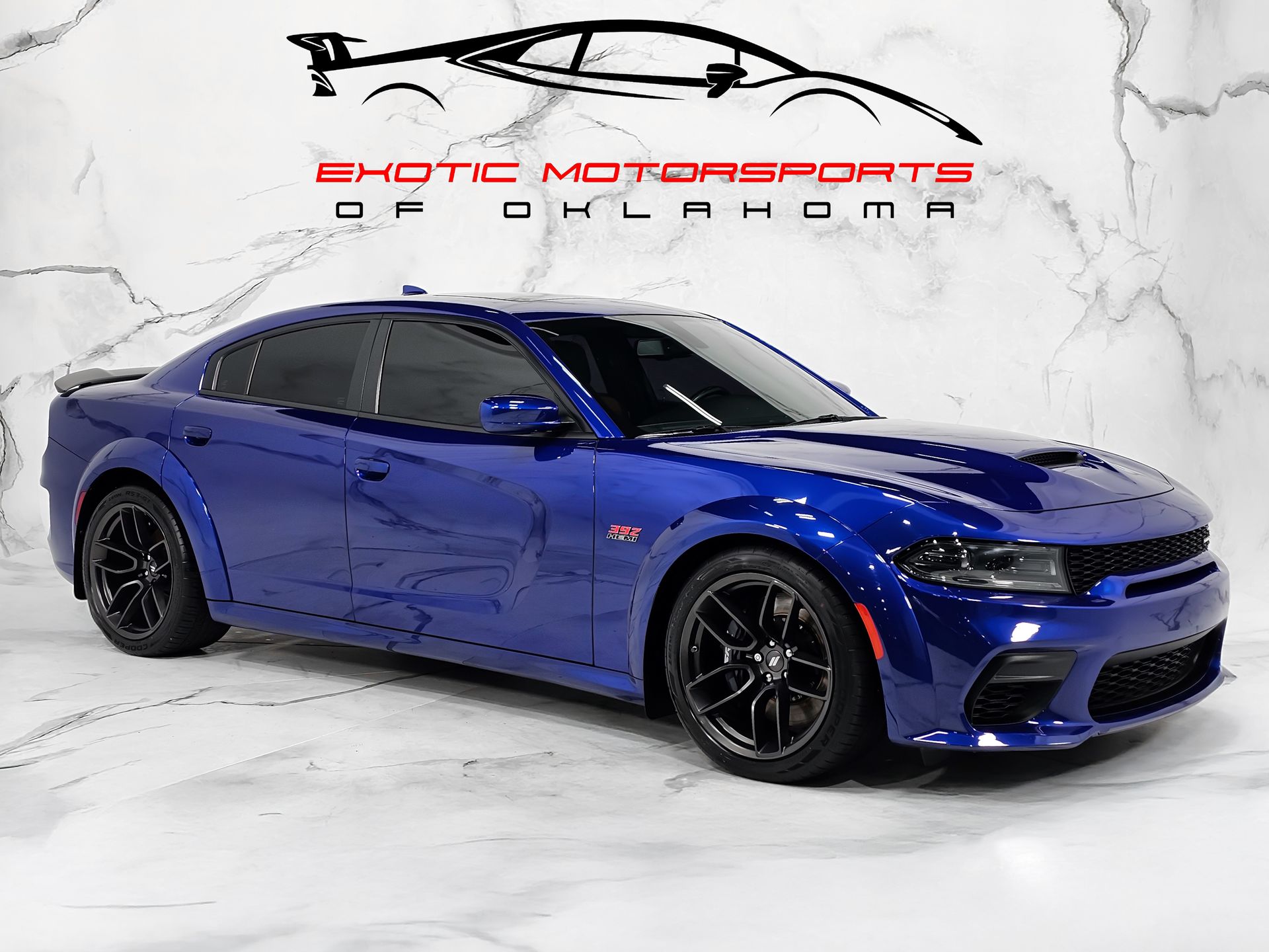 Indigo Blue 2022 Dodge Charger Sedan Rear-Wheel Drive 8-Speed Automatic