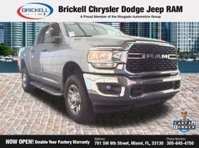 Billet Silver Metallic Clearcoat 2024 RAM 2500 Big Horn Crew Cab 4WD Pickup Truck Four-Wheel Drive 6-Speed Automatic