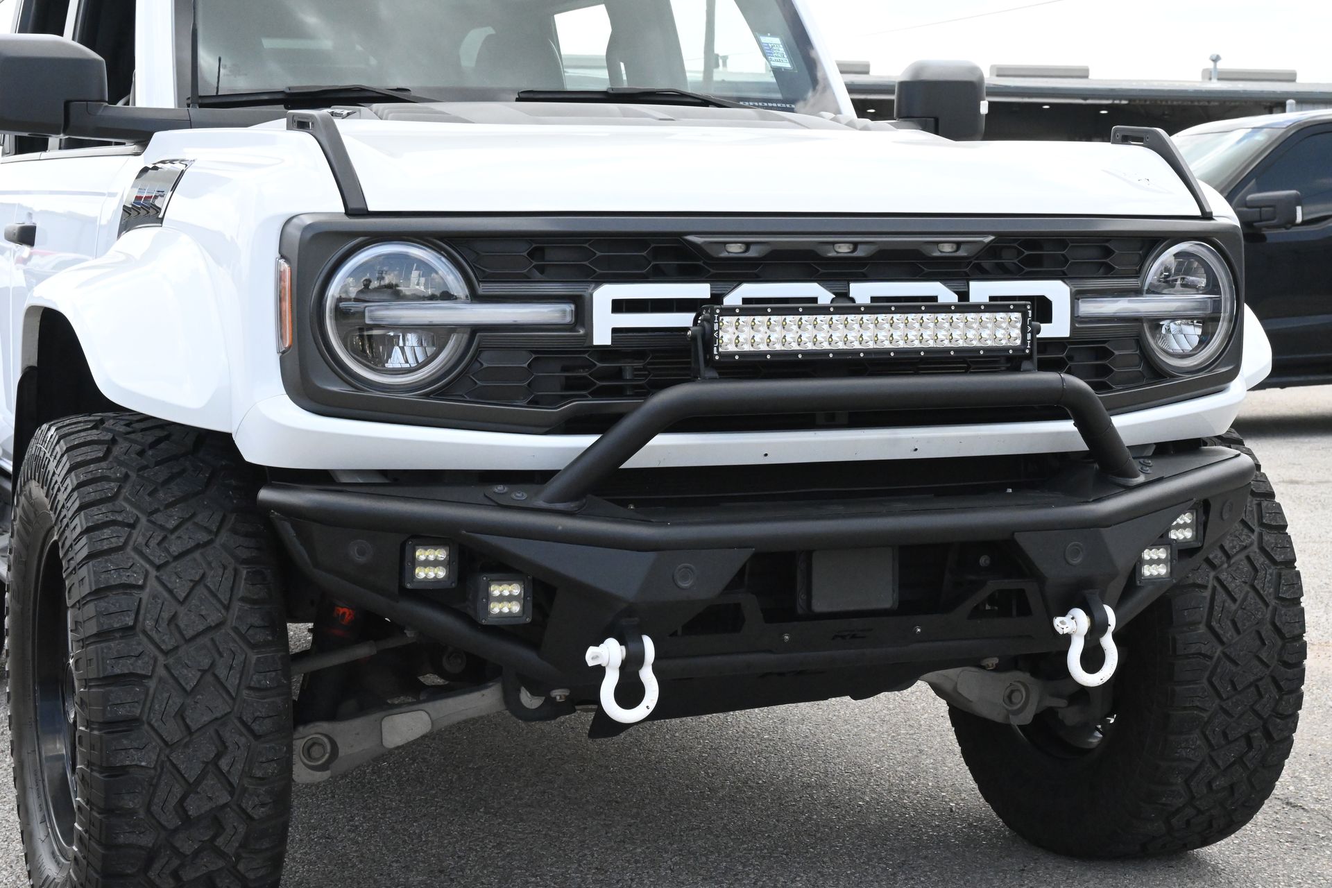 2024 Ford Bronco Raptor White at EAG Ford Navasota