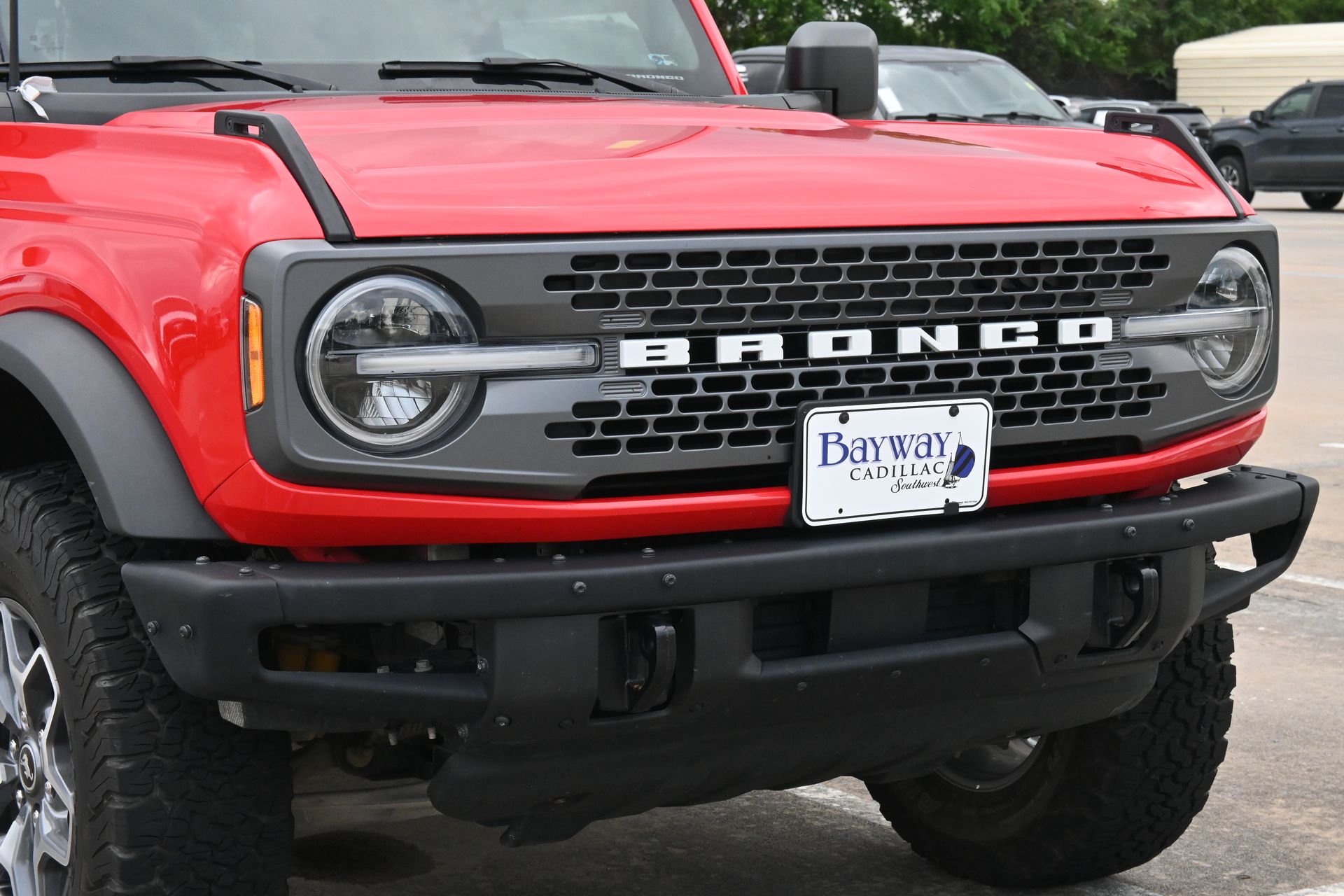 2024 Ford Bronco Badlands Red at EAG Ford Navasota