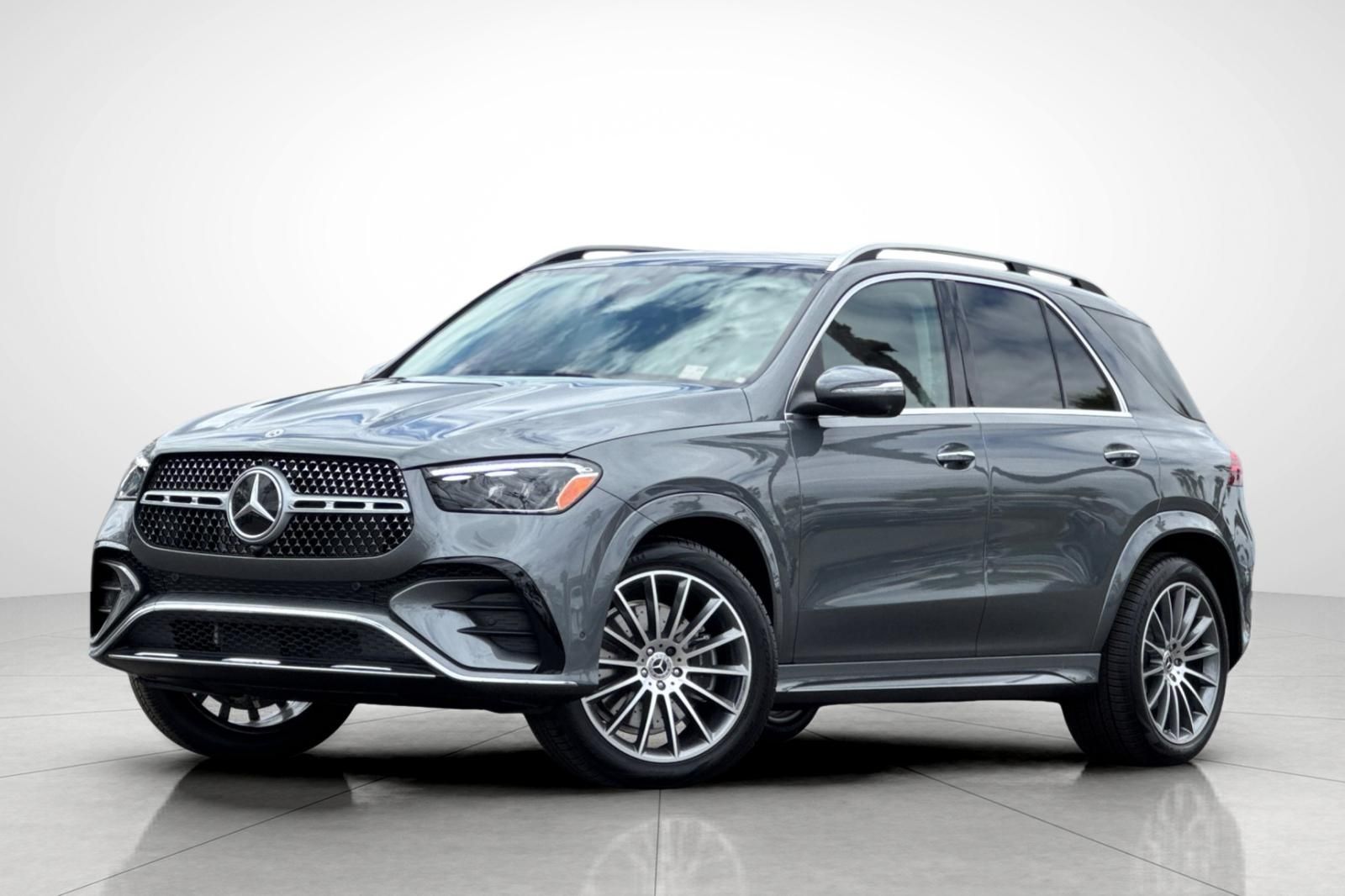 Gray (Selenite Grey Metallic) 2026 Mercedes-Benz GLE SUV / Crossover Rear-Wheel Drive 9-Speed Automatic