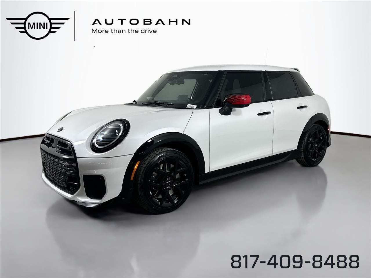 White Metallic 2026 MINI Cooper S 4-Door Hatchback FWD Hatchback Front-Wheel Drive 7-Speed Automatic