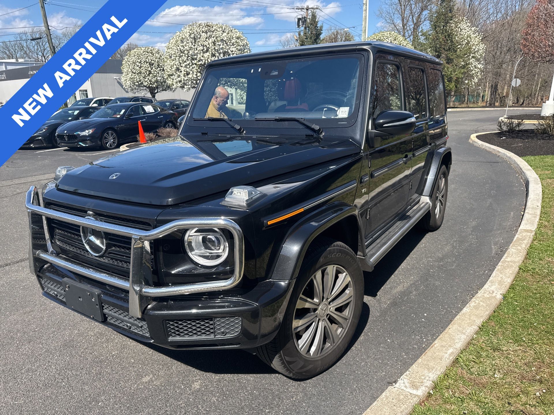 Obsidian Black Metallic 2021 Mercedes-Benz G-Class G 550 4MATIC SUV / Crossover All-Wheel Drive 9-Speed Automatic