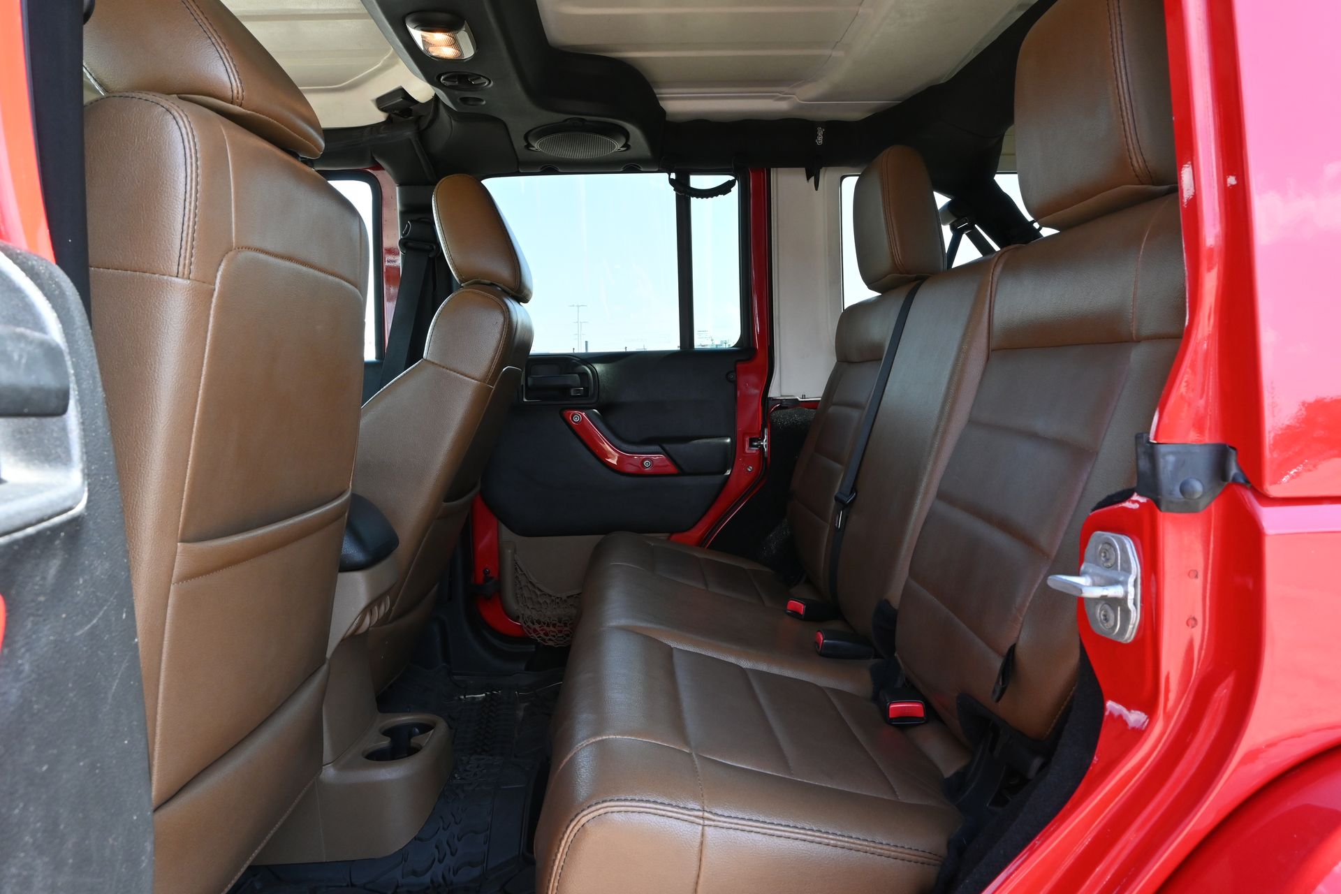 2012 Jeep Wrangler Unlimited Sahara Red at Emmons Autoplex