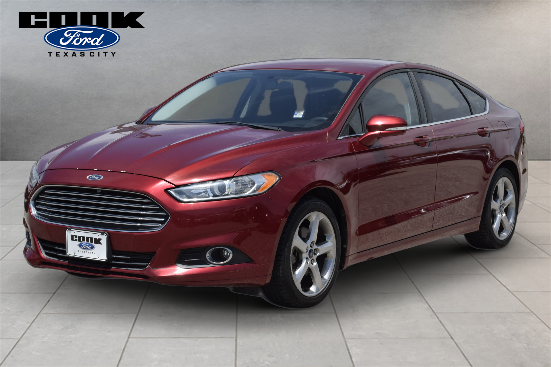Ruby Red Metallic 2013 Ford Fusion Sedan Front-Wheel Drive 6-Speed Automatic