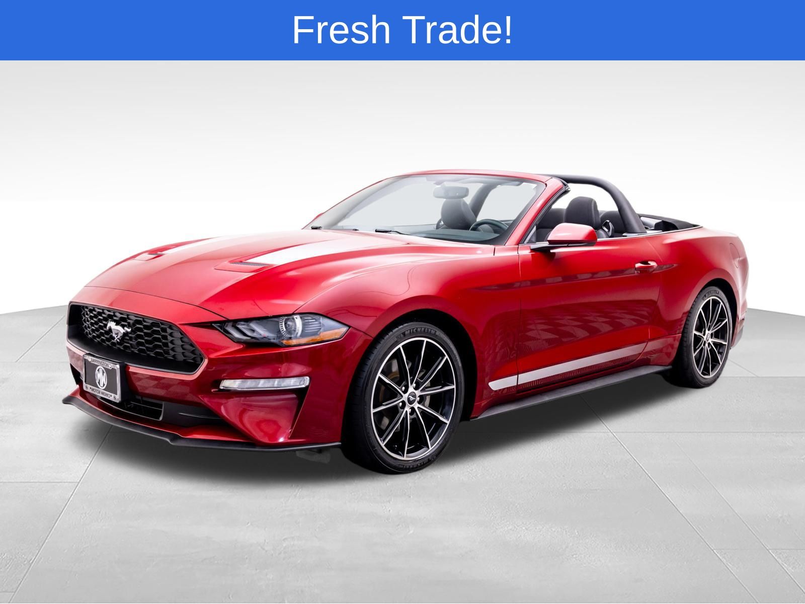 Red Metallic 2020 Ford Mustang Convertible Rear-Wheel Drive Automatic