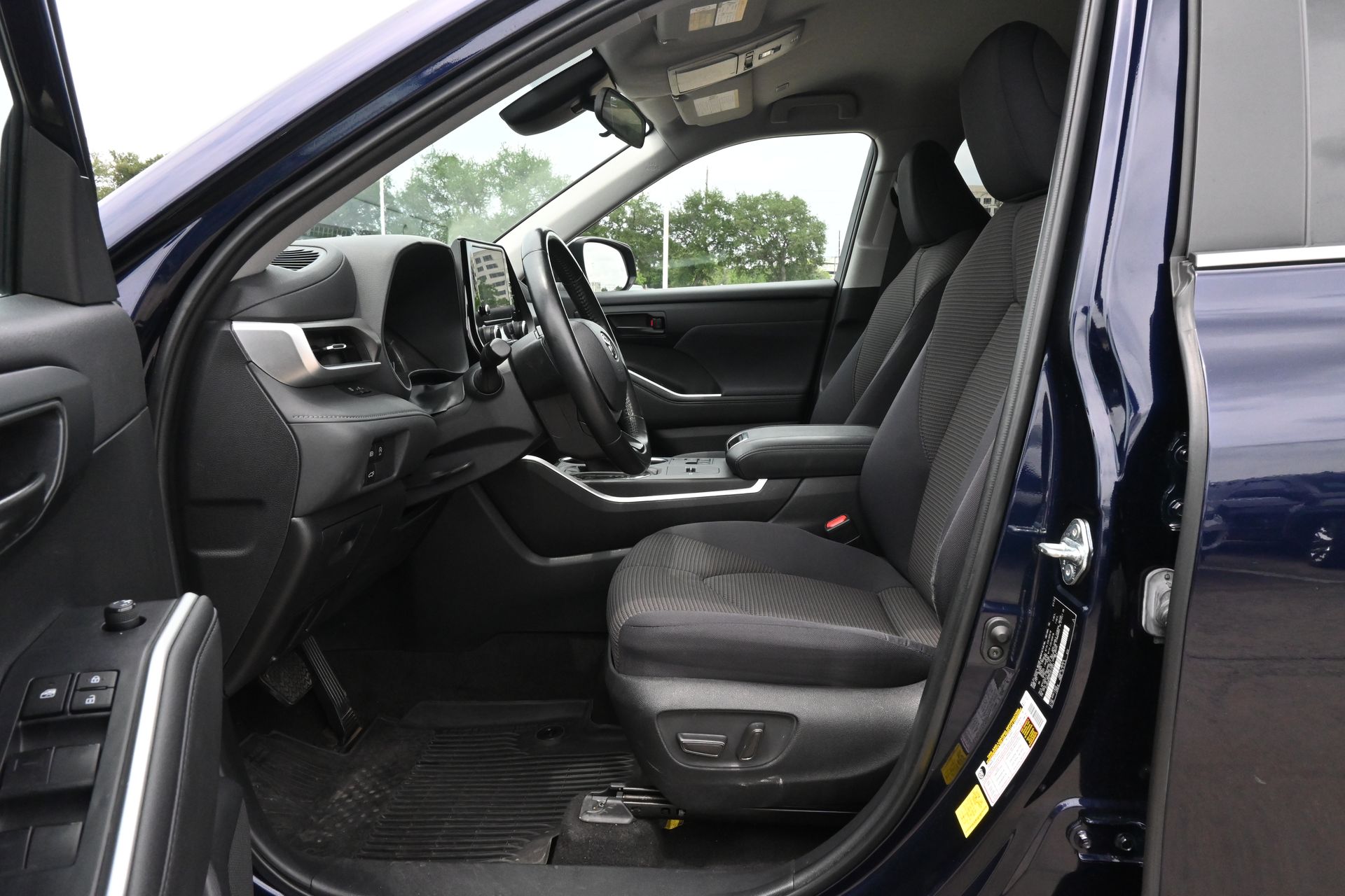 2023 Toyota Highlander LE Blue at Joe Myers Mazda Kia