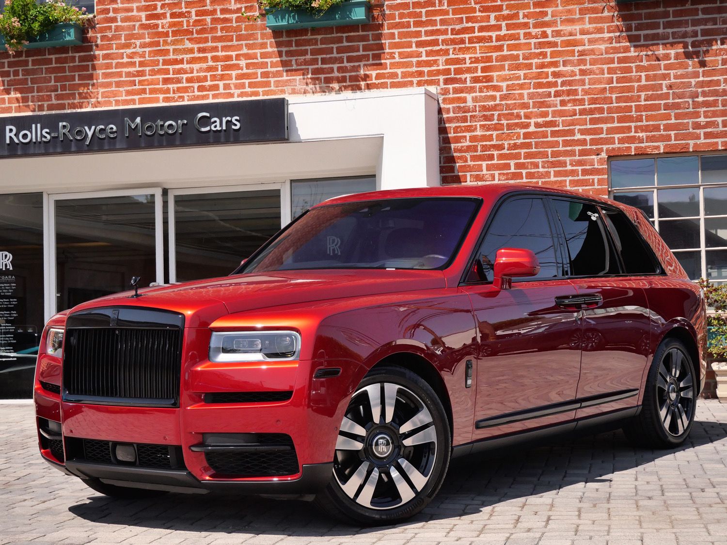 Magma Red 2023 Rolls-Royce Cullinan SUV / Crossover All-Wheel Drive 8-Speed Automatic