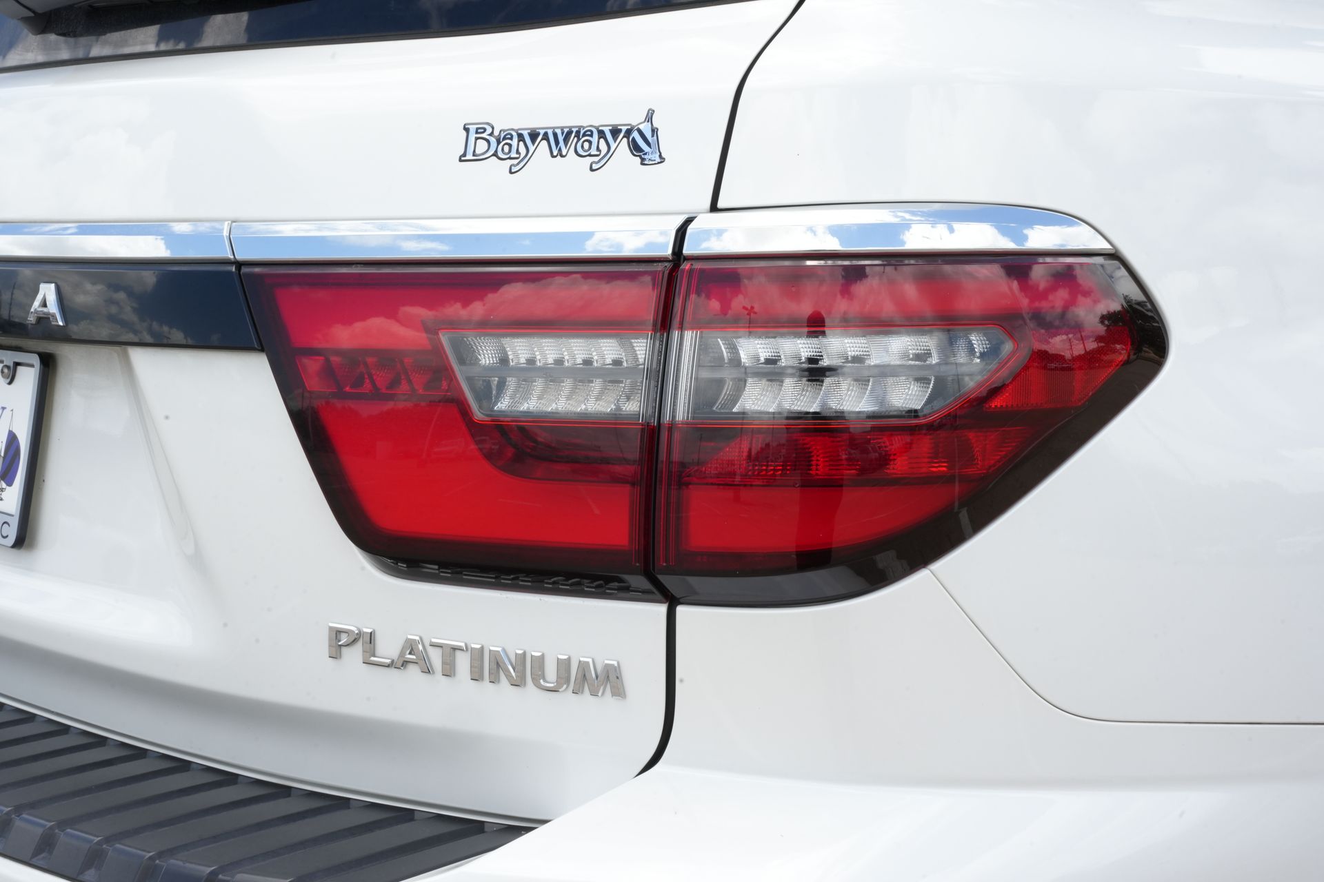 2023 Nissan Armada Platinum White at DeMontrond Ford