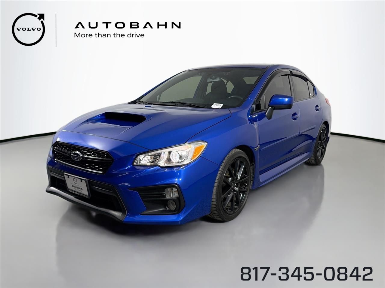 WR Blue Pearl 2020 Subaru WRX Premium AWD Sedan All-Wheel Drive Continuously Variable Transmission