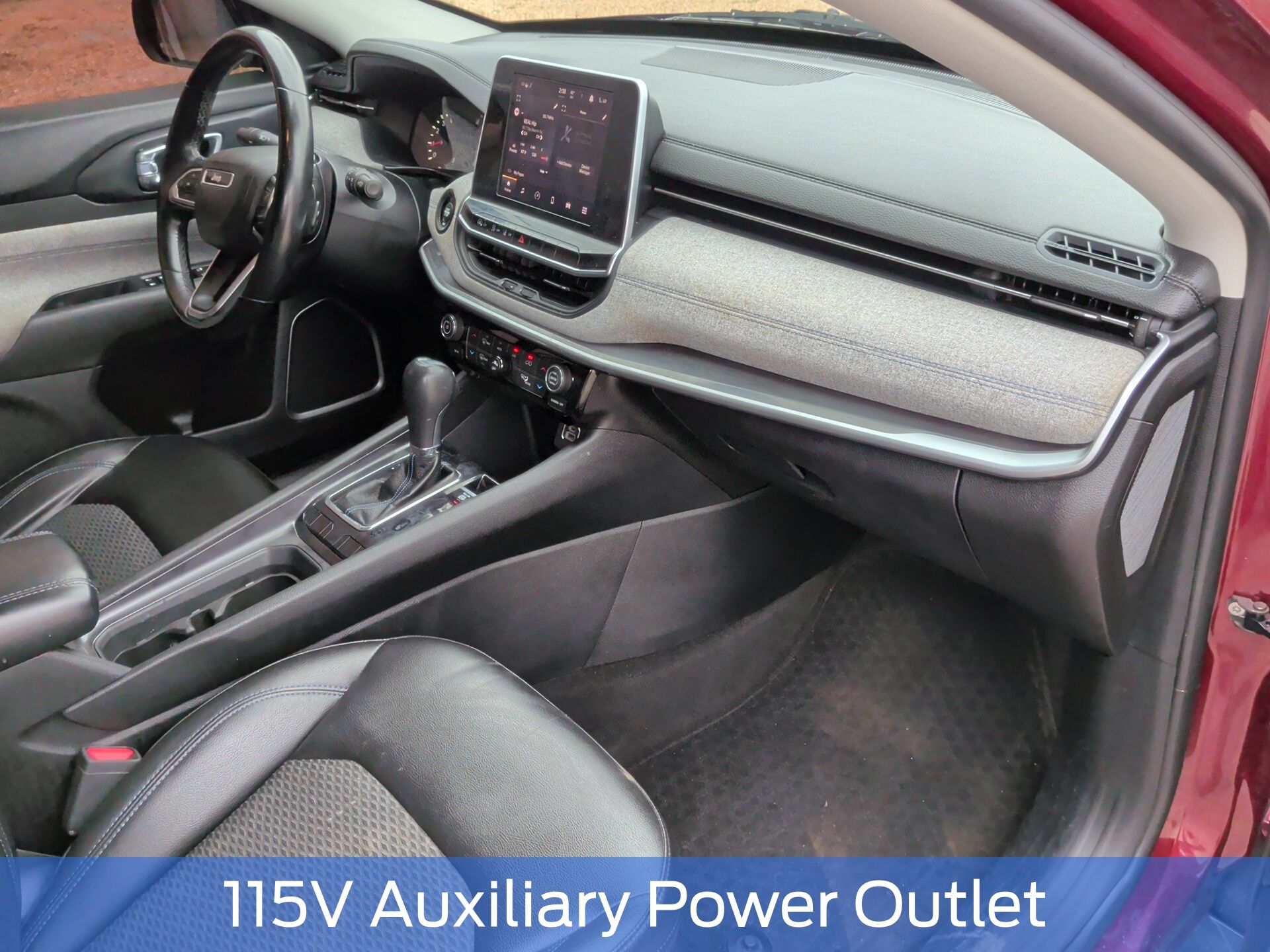 2022 Jeep Compass Latitude Red at AutoSavvy Houston Northwest