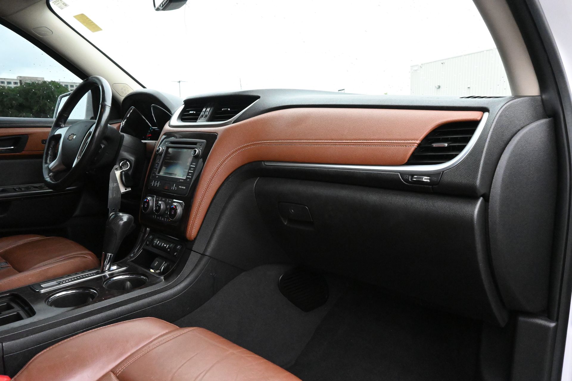 2016 Chevrolet Traverse LTZ Beige at Legacy Ford