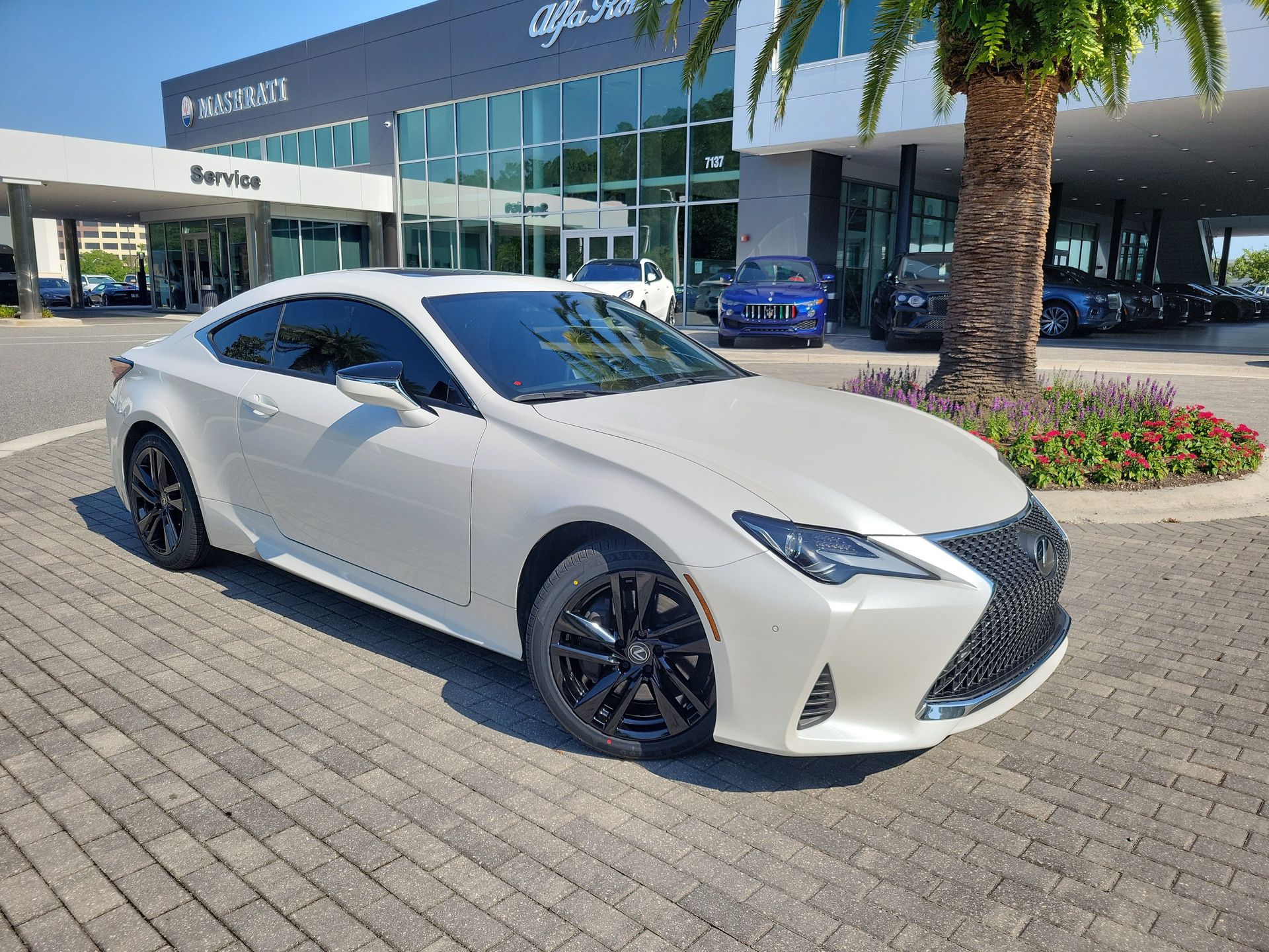White Pearl 2024 Lexus RC Coupe Rear-Wheel Drive 8-Speed Automatic
