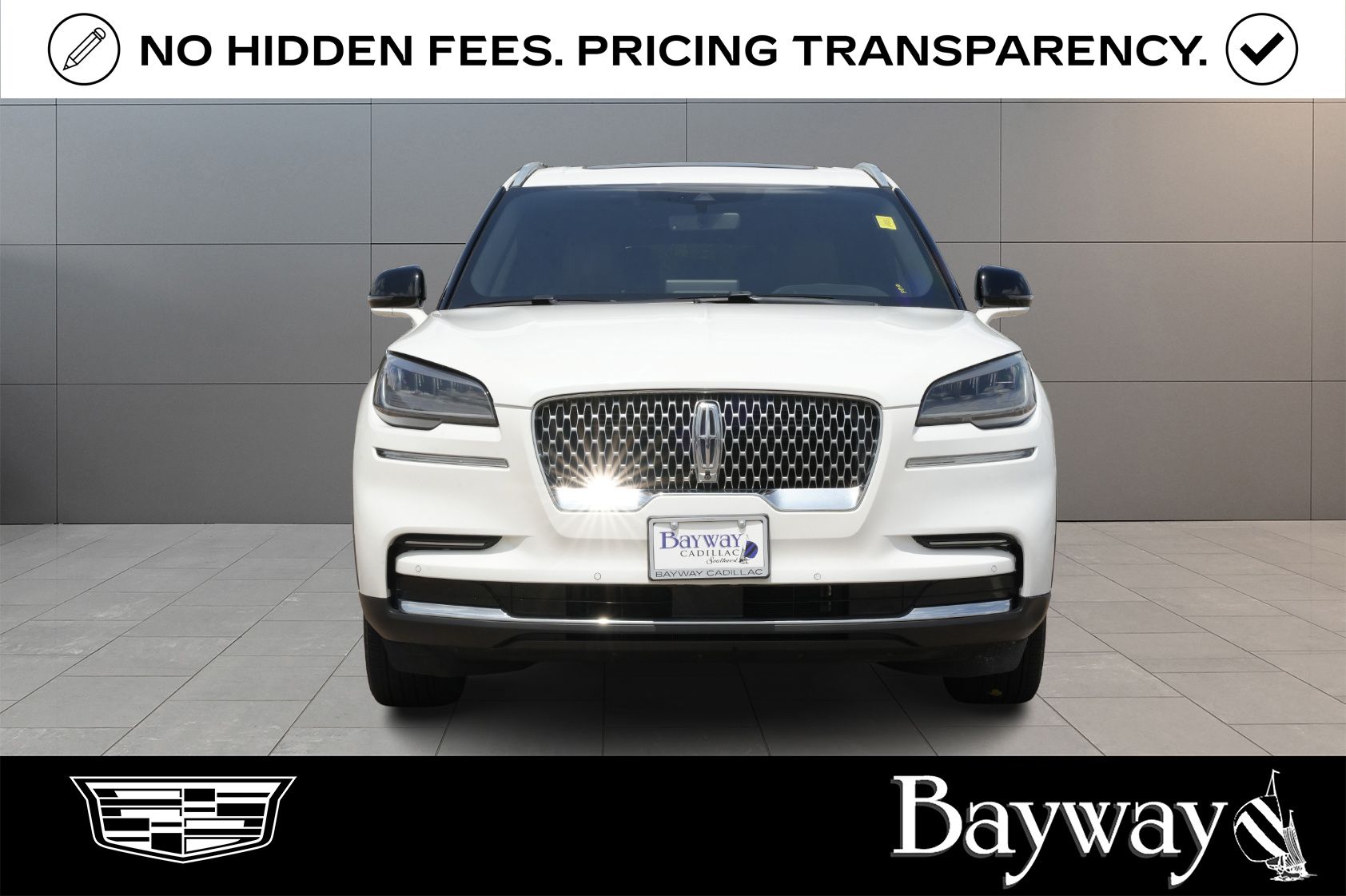 2023 Lincoln Aviator Reserve White at Genesis of Spring