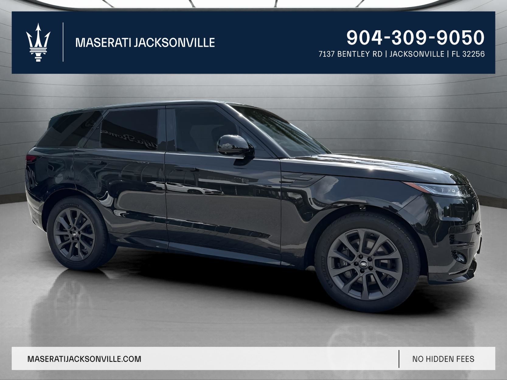 Santorini Black Metallic 2024 Land Rover Range Rover Sport SUV / Crossover All-Wheel Drive 8-Speed Automatic