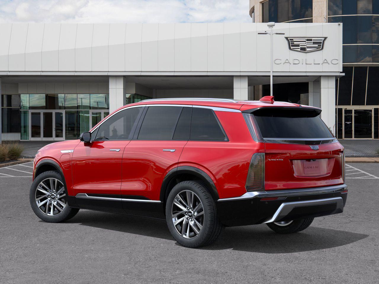 2027 Cadillac VISTIQ Luxury Red at Bayway Cadillac of The Woodlands