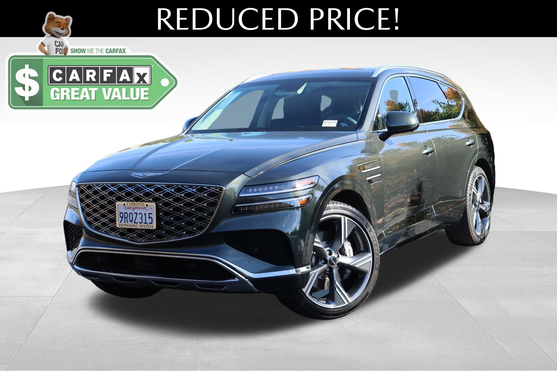 Storr Green 2025 Genesis GV80 3.5T Prestige AWD SUV / Crossover All-Wheel Drive 8-Speed Automatic