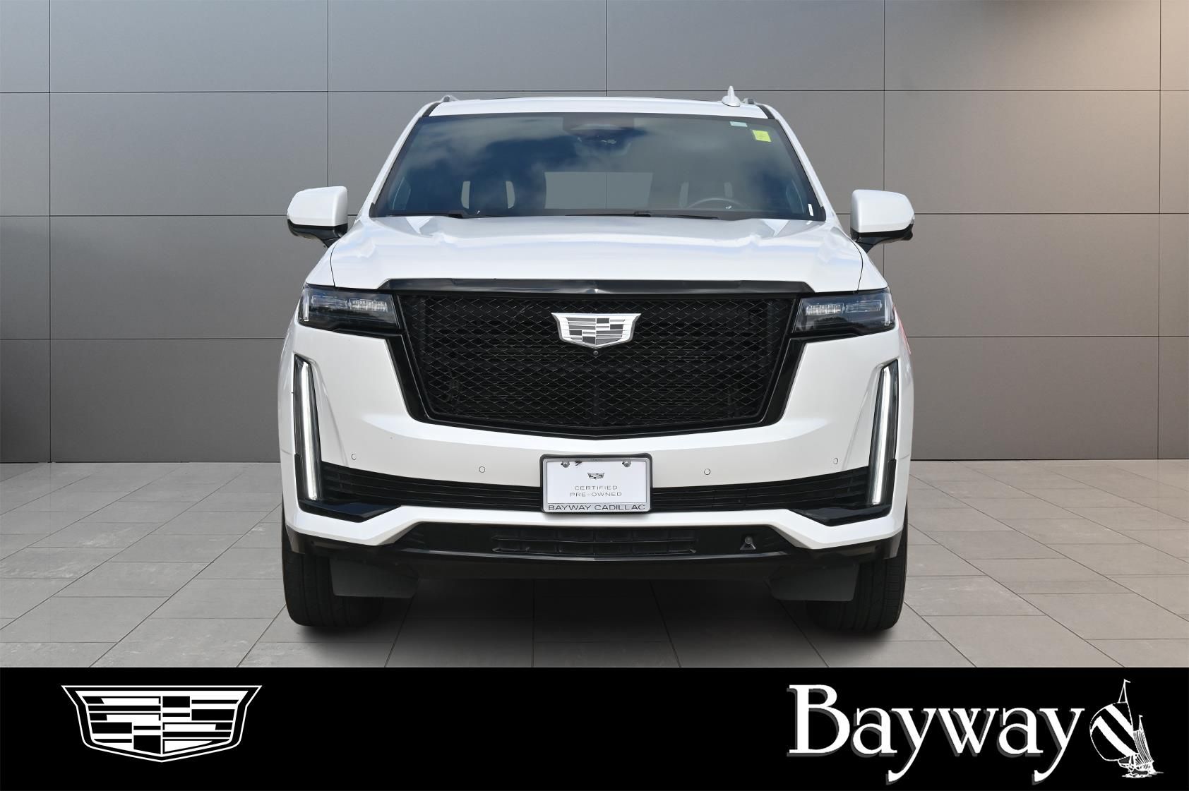2022 Cadillac Escalade ESV Sport Platinum White at DeMontrond Automotive Group