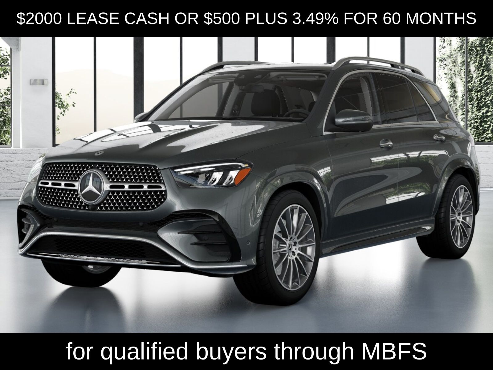 Selenite Gray Metallic 2026 Mercedes-Benz GLE SUV / Crossover All-Wheel Drive 9-Speed Automatic