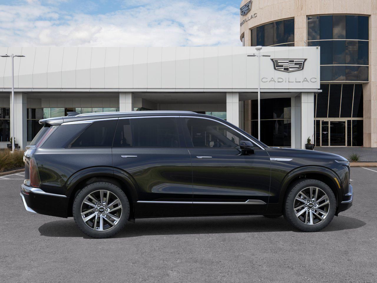 2027 Cadillac VISTIQ Luxury Black at Bayway Cadillac of The Woodlands