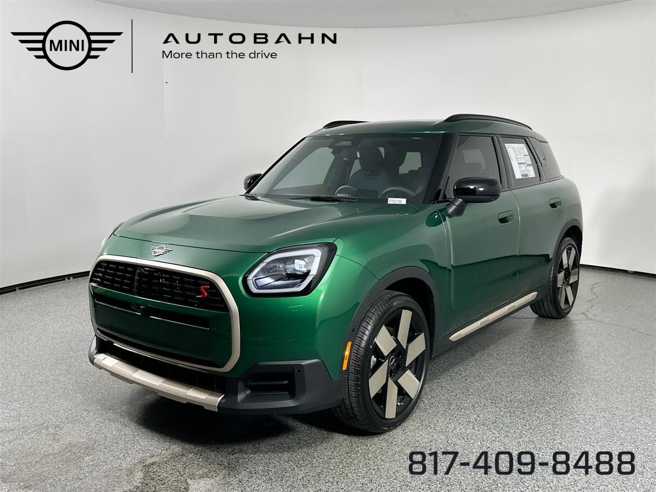 British Racing Green IV Met 2025 MINI Countryman Cooper S ALL4 SUV / Crossover All-Wheel Drive 7-Speed Automatic