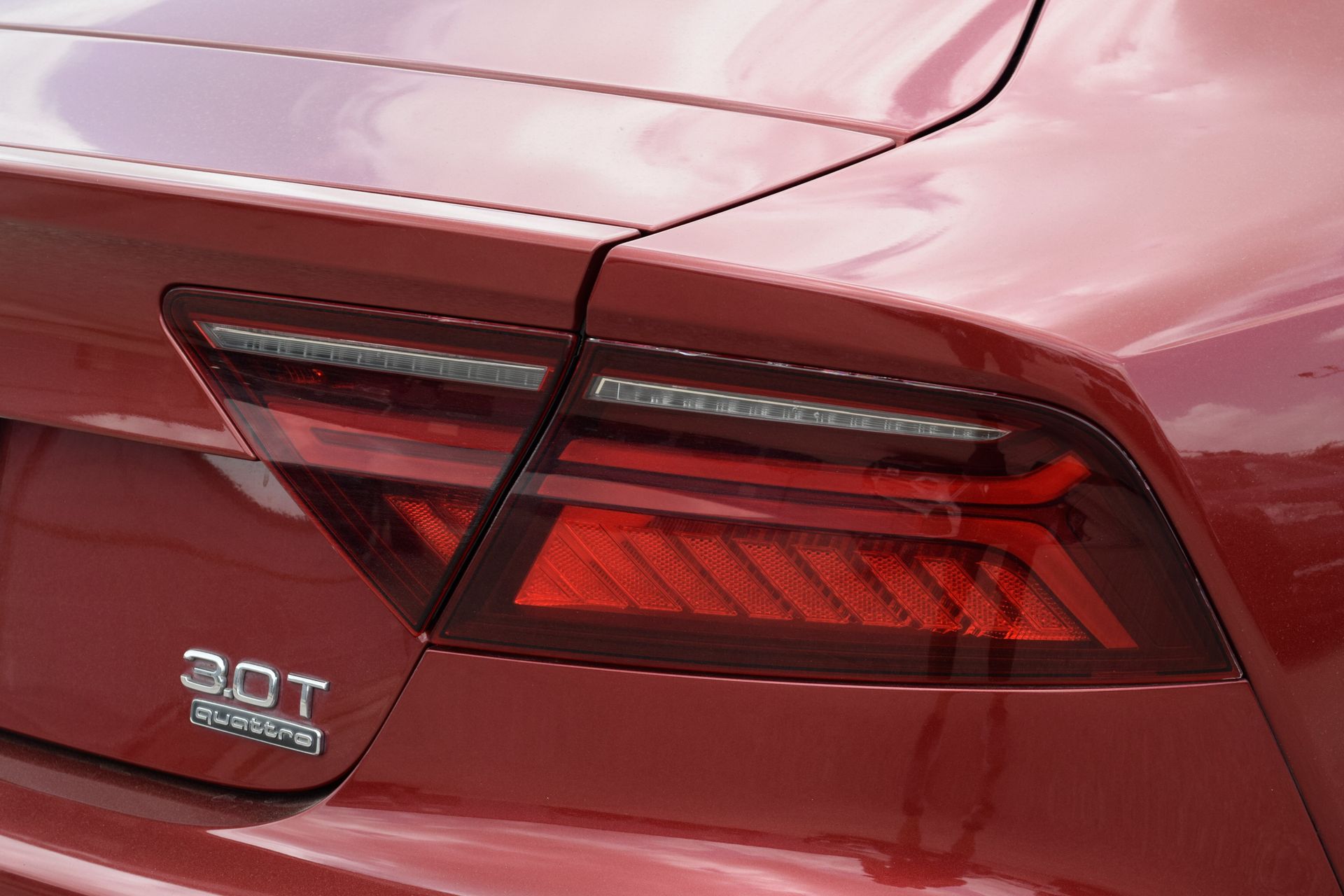 2017 Audi A7 3.0T Premium Plus Red at Community Toyota