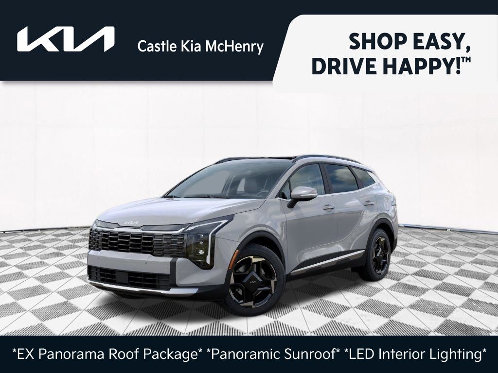 Wolf Gray 2026 Kia Sportage EX AWD SUV / Crossover All-Wheel Drive 8-Speed Automatic