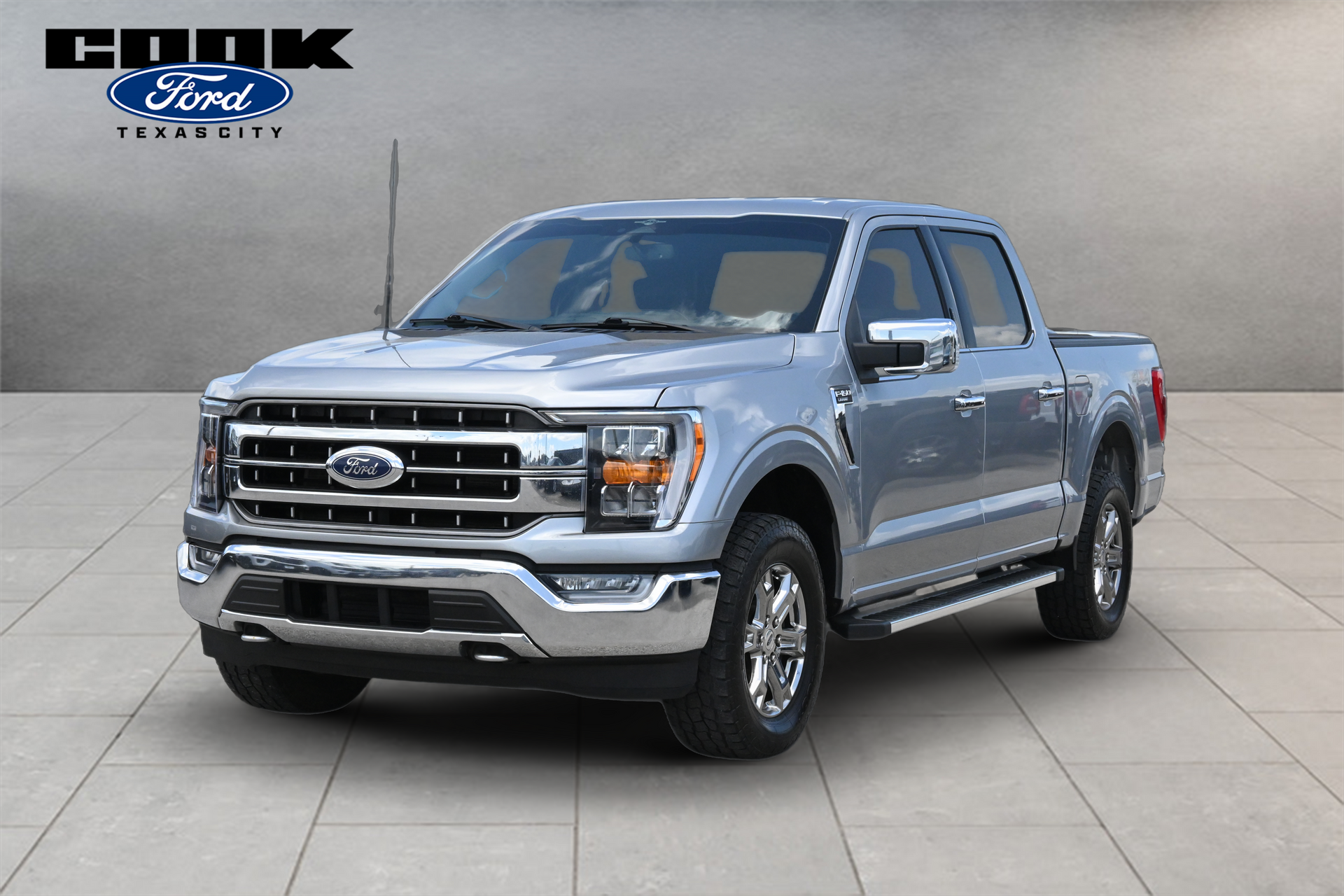 2023 Ford F-150 Lariat Silver at Cook Ford