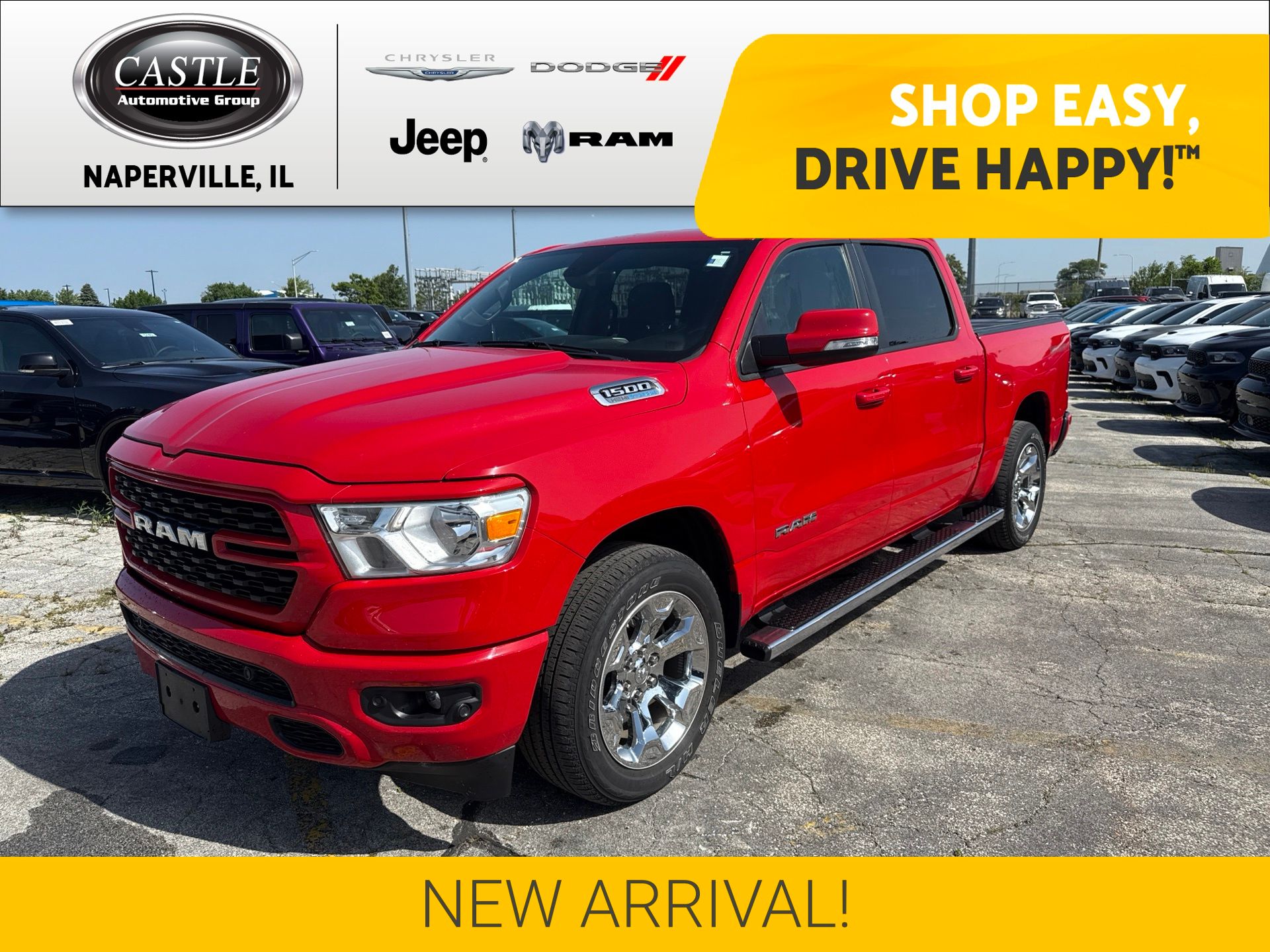 2022 RAM 1500 Big Horn/Lone Star 4x4 Crew Cab 5'7's photo