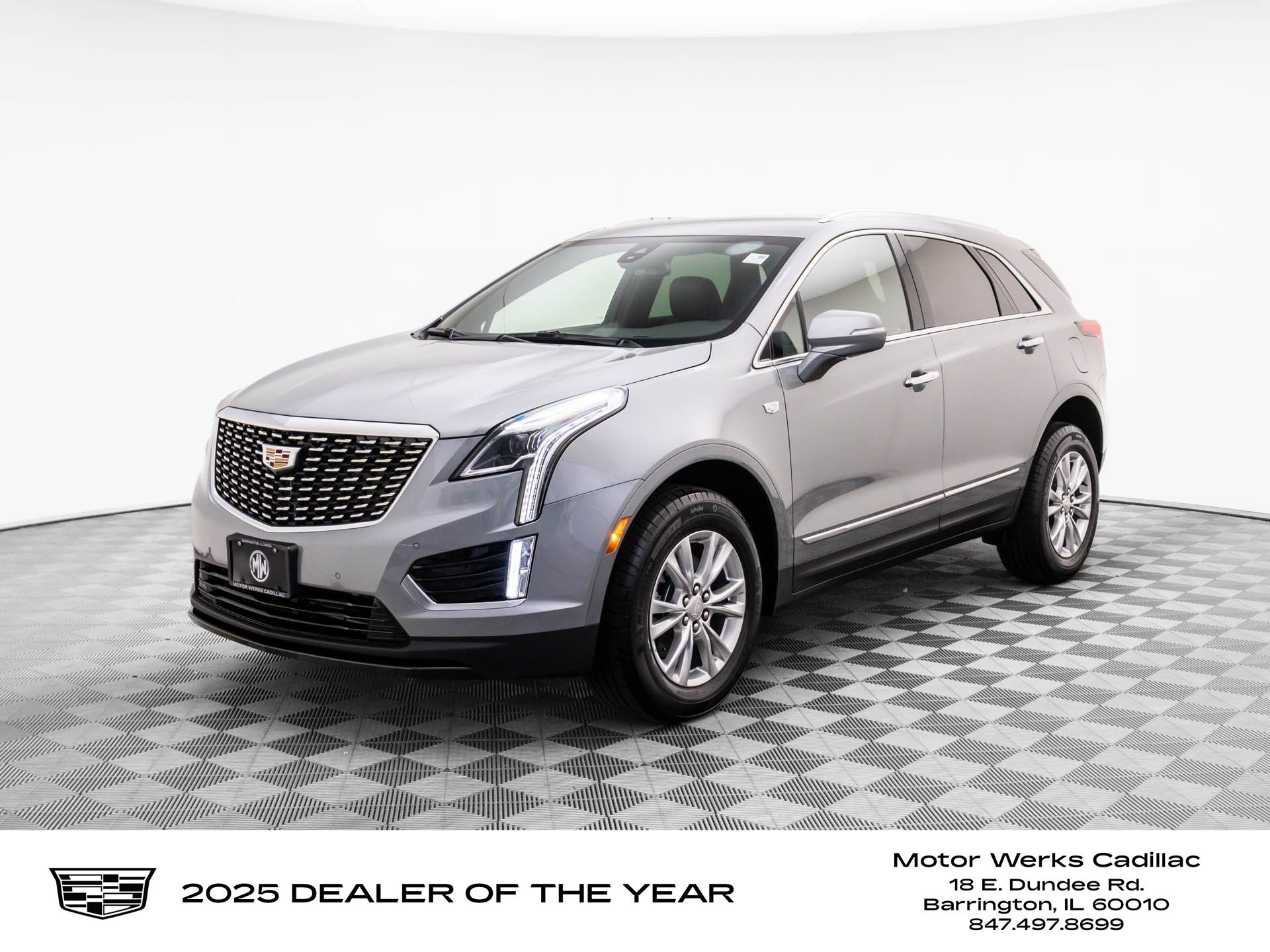 Argent Silver Metallic 2026 Cadillac XT5 Luxury FWD SUV / Crossover Front-Wheel Drive 9-Speed Automatic
