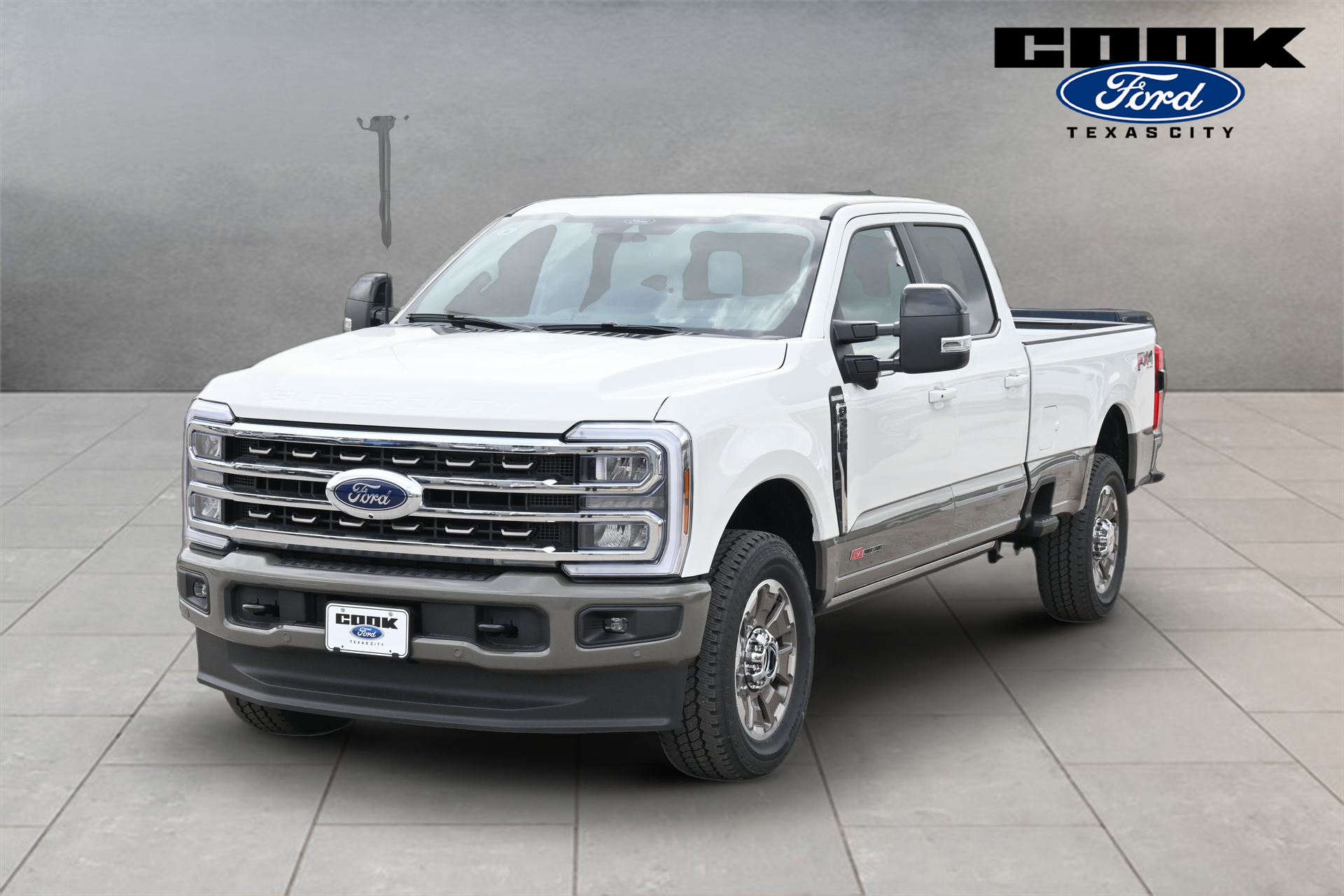 2026 Ford F-350SD King Ranch White at EAG Ford Navasota