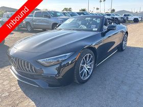 Obsidian Black Metallic 2023 Mercedes-Benz SL-Class AMG SL 43 RWD Convertible Rear-Wheel Drive 9-Speed Automatic