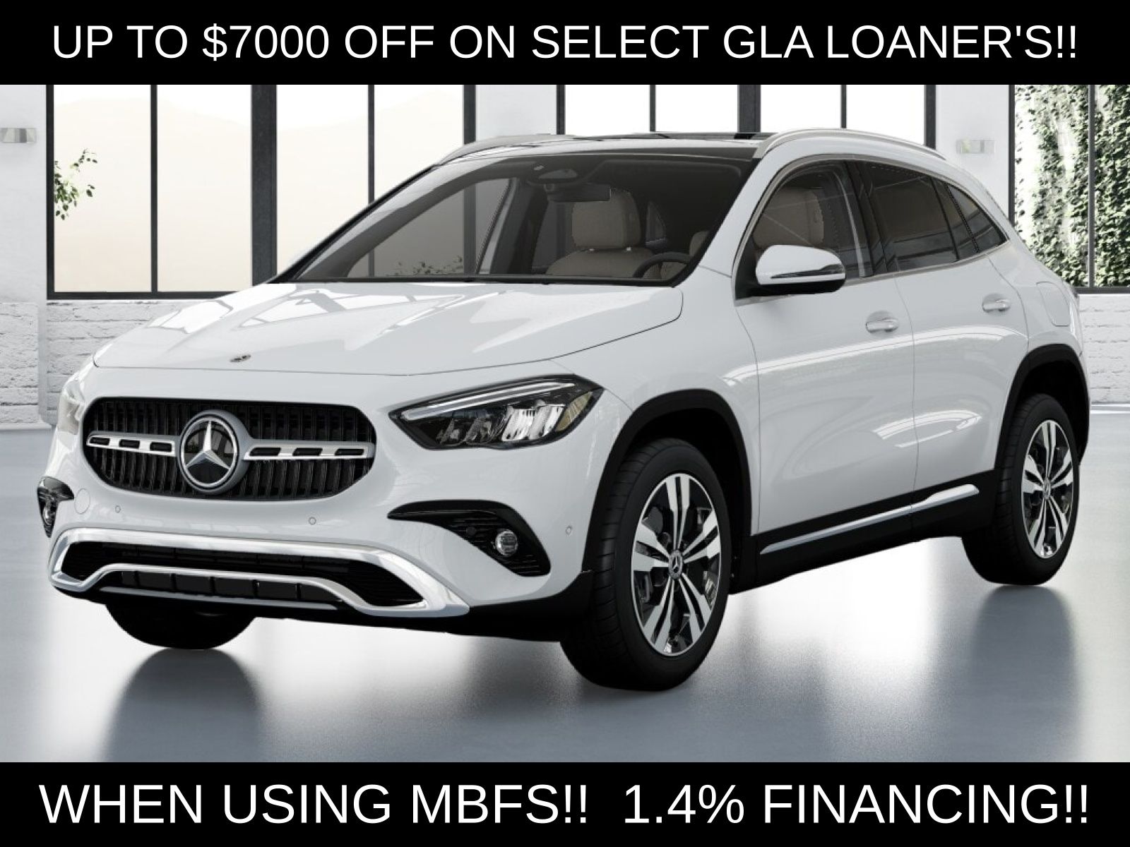 Polar White 2026 Mercedes-Benz GLA 250 4MATIC SUV / Crossover All-Wheel Drive 8-Speed Dual Clutch