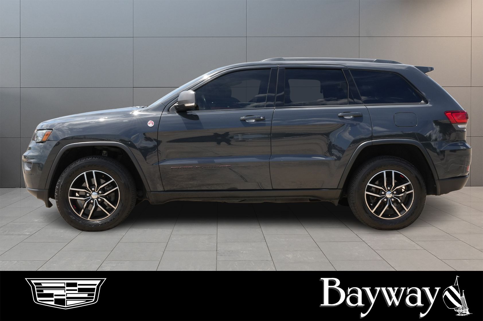 2017 Jeep Grand Cherokee Trailhawk Black at Bayway Cadillac of The Woodlands