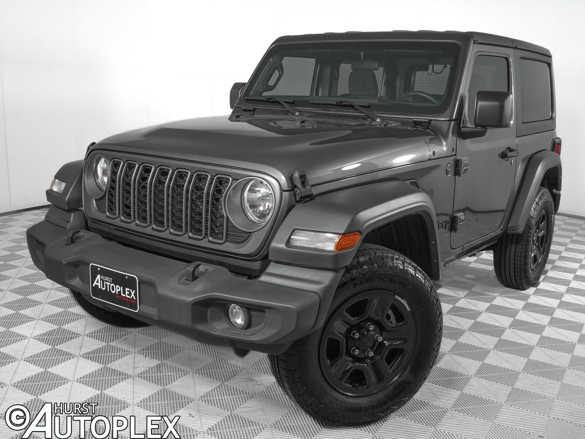 Gray (Granite Crystal Metallic Clearcoat) 2025 Jeep Wrangler SUV / Crossover Four-Wheel Drive 6-Speed Manual