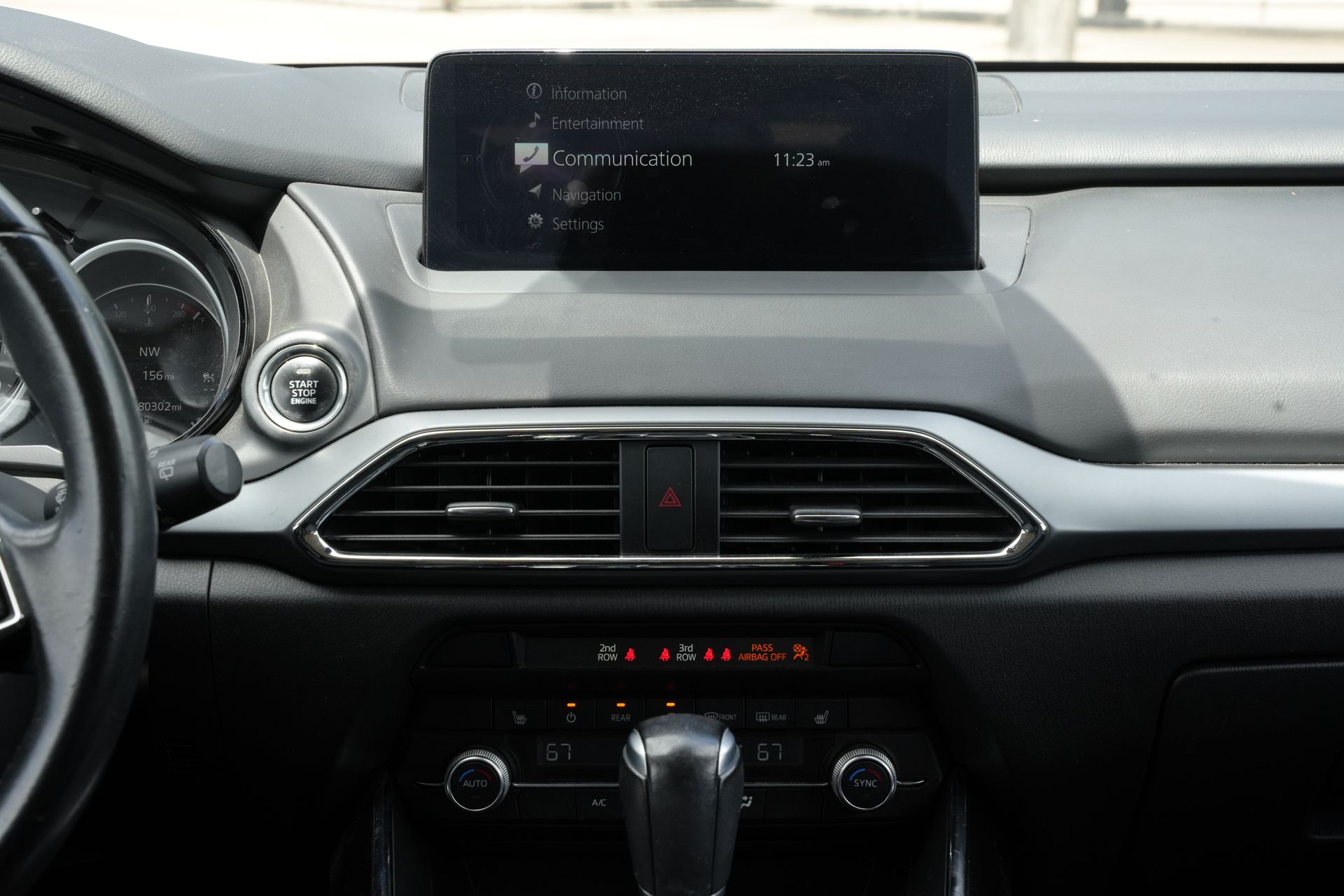 2021 Mazda CX-9 Touring Red at Joe Myers Mazda Kia