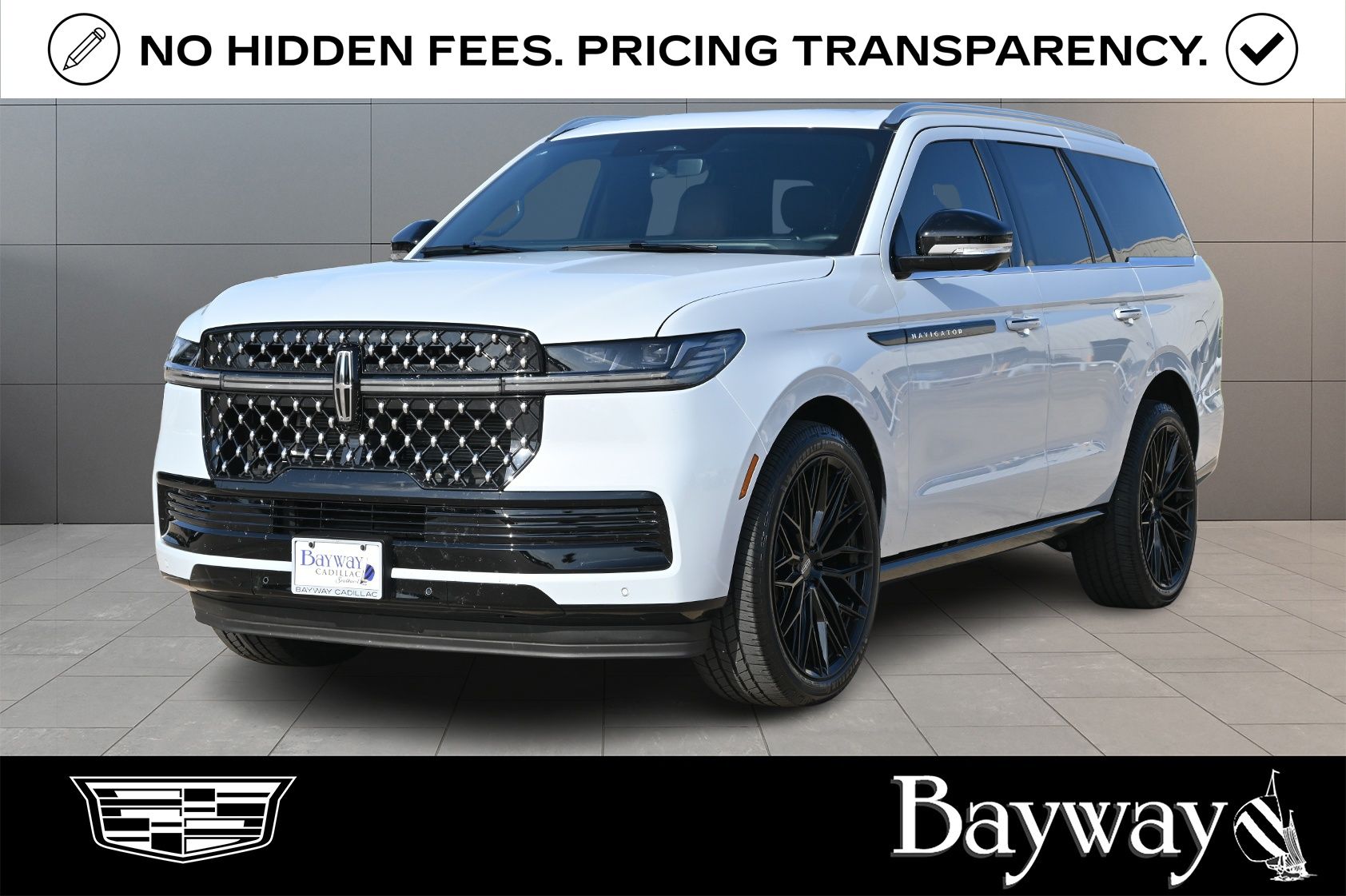 Crystal White 2026 Lincoln Navigator SUV / Crossover Four-Wheel Drive Automatic