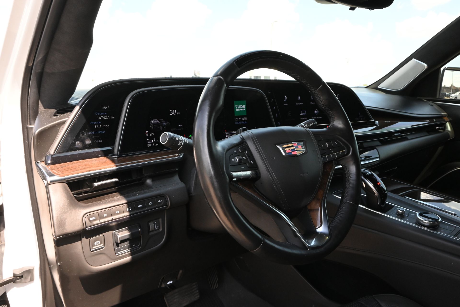 2021 Cadillac Escalade Premium Luxury Platinum White at Bayshore Chrysler Jeep Dodge Ram