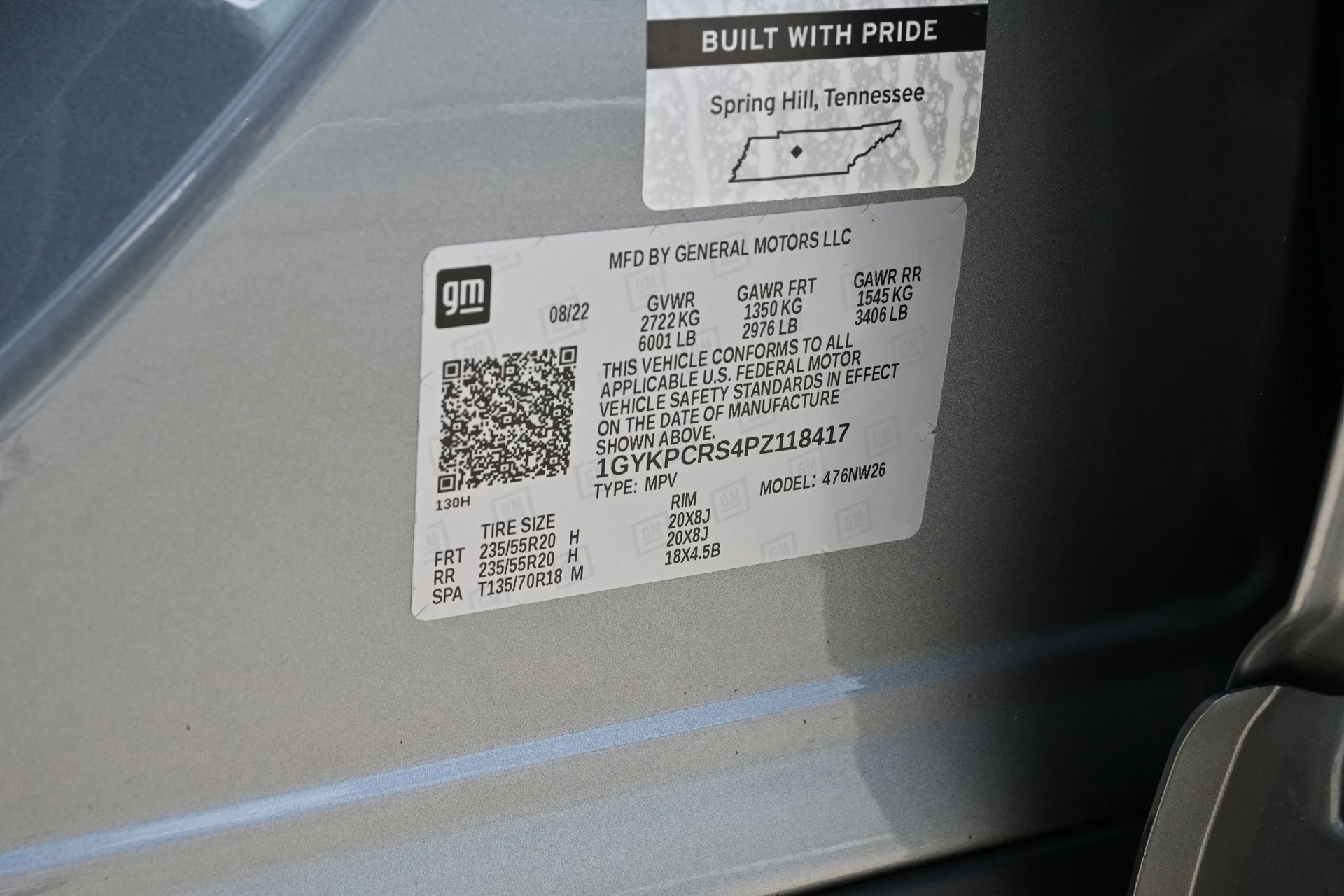 2023 Cadillac XT6 Premium Luxury Silver at Bayway Cadillac of The Woodlands