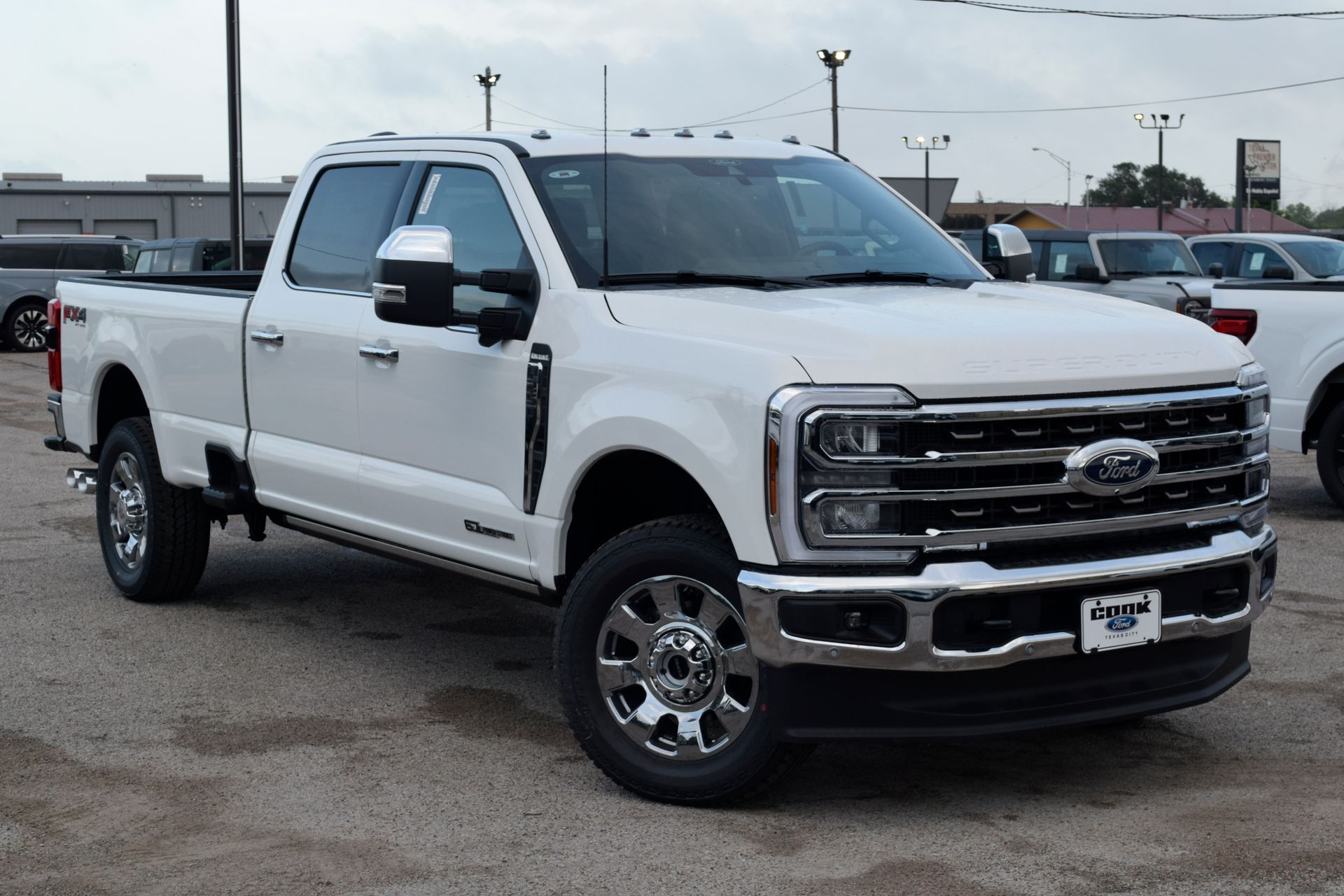 2026 Ford F-250SD King Ranch White at EAG Ford Navasota