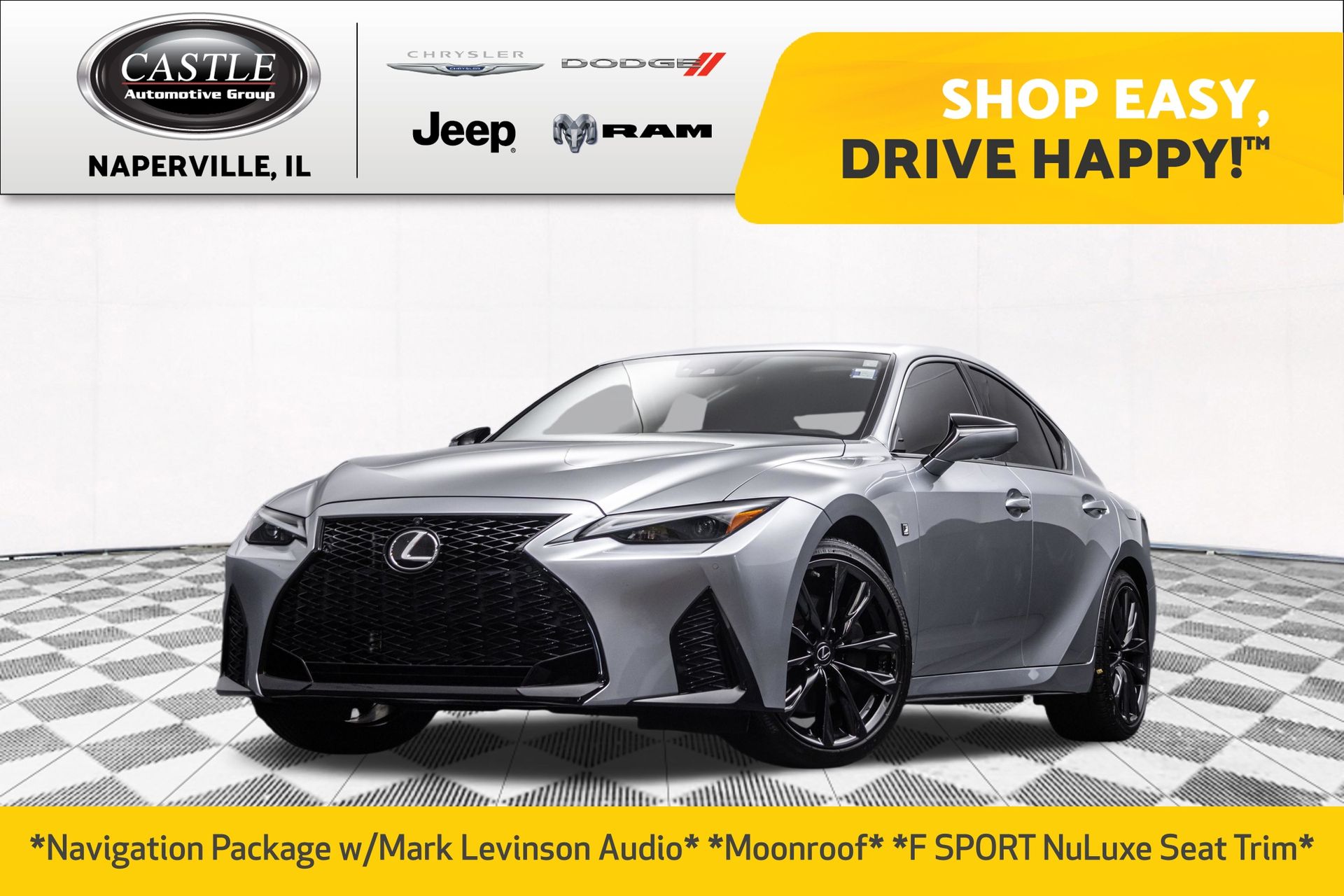 Iridium 2021 Lexus IS Sedan All-Wheel Drive 6-Speed Automatic
