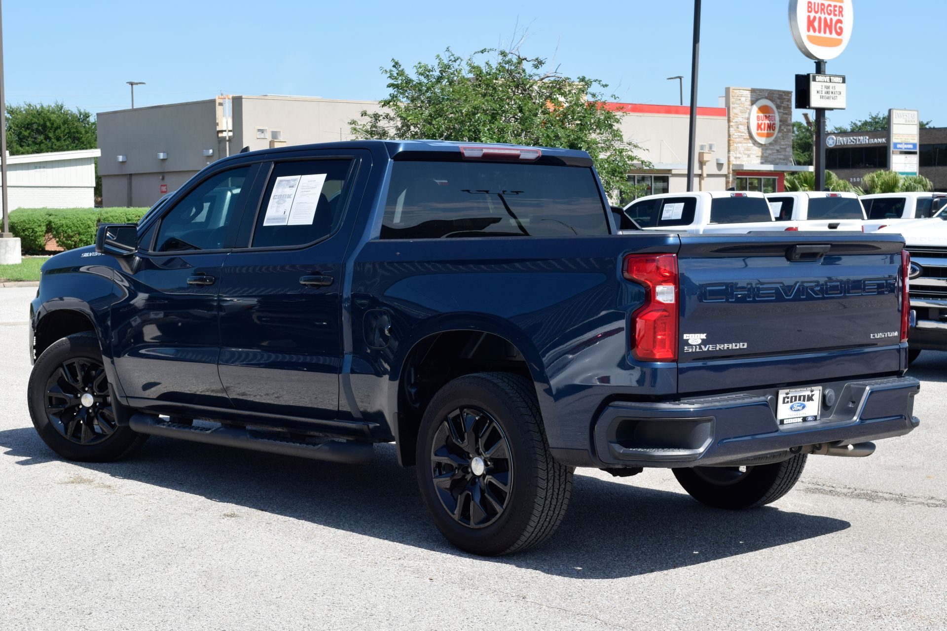 2020 Chevrolet Silverado 1500 Custom Blue at DeMontrond Auto Country