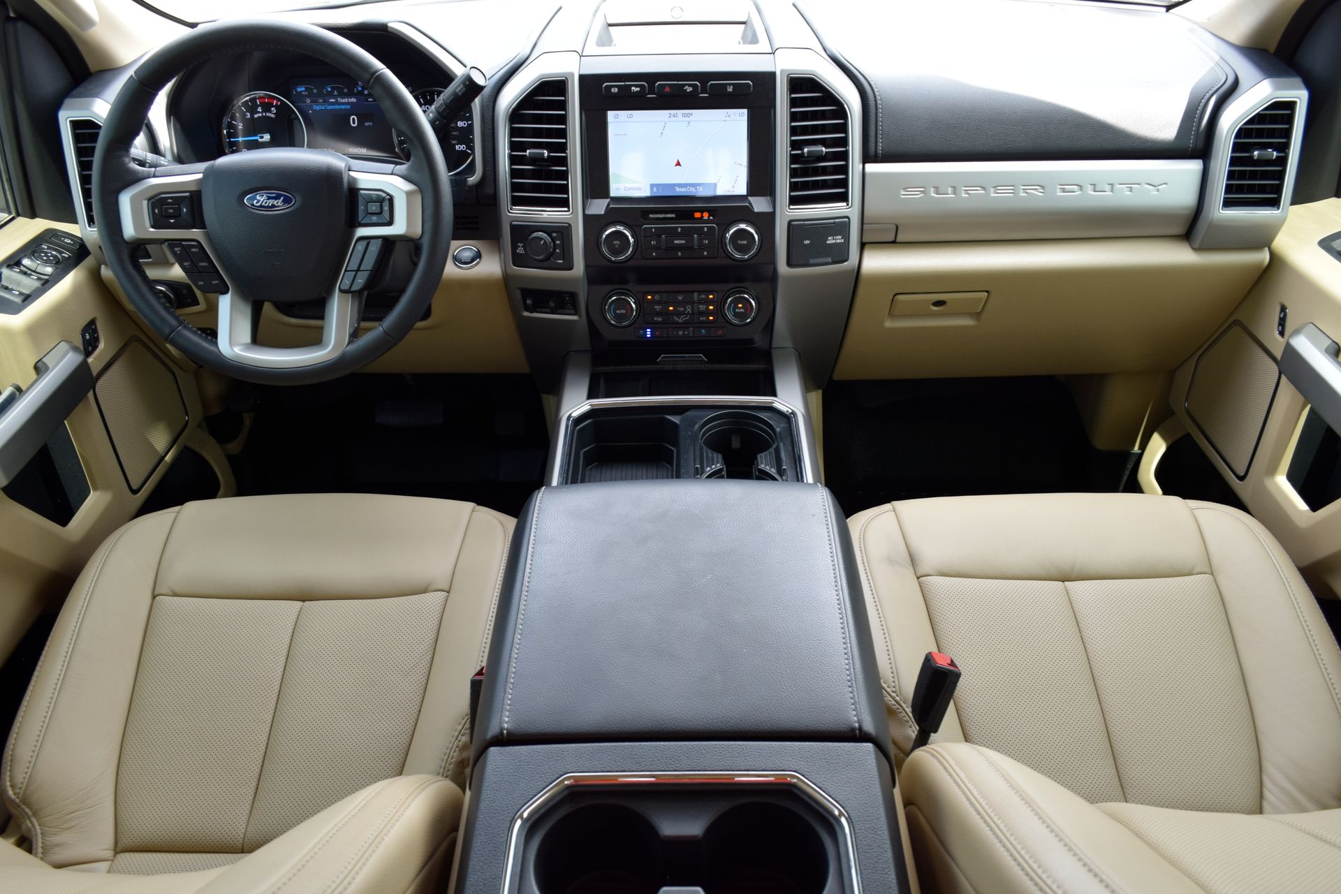 2020 Ford F-250SD Lariat White at Cook Ford